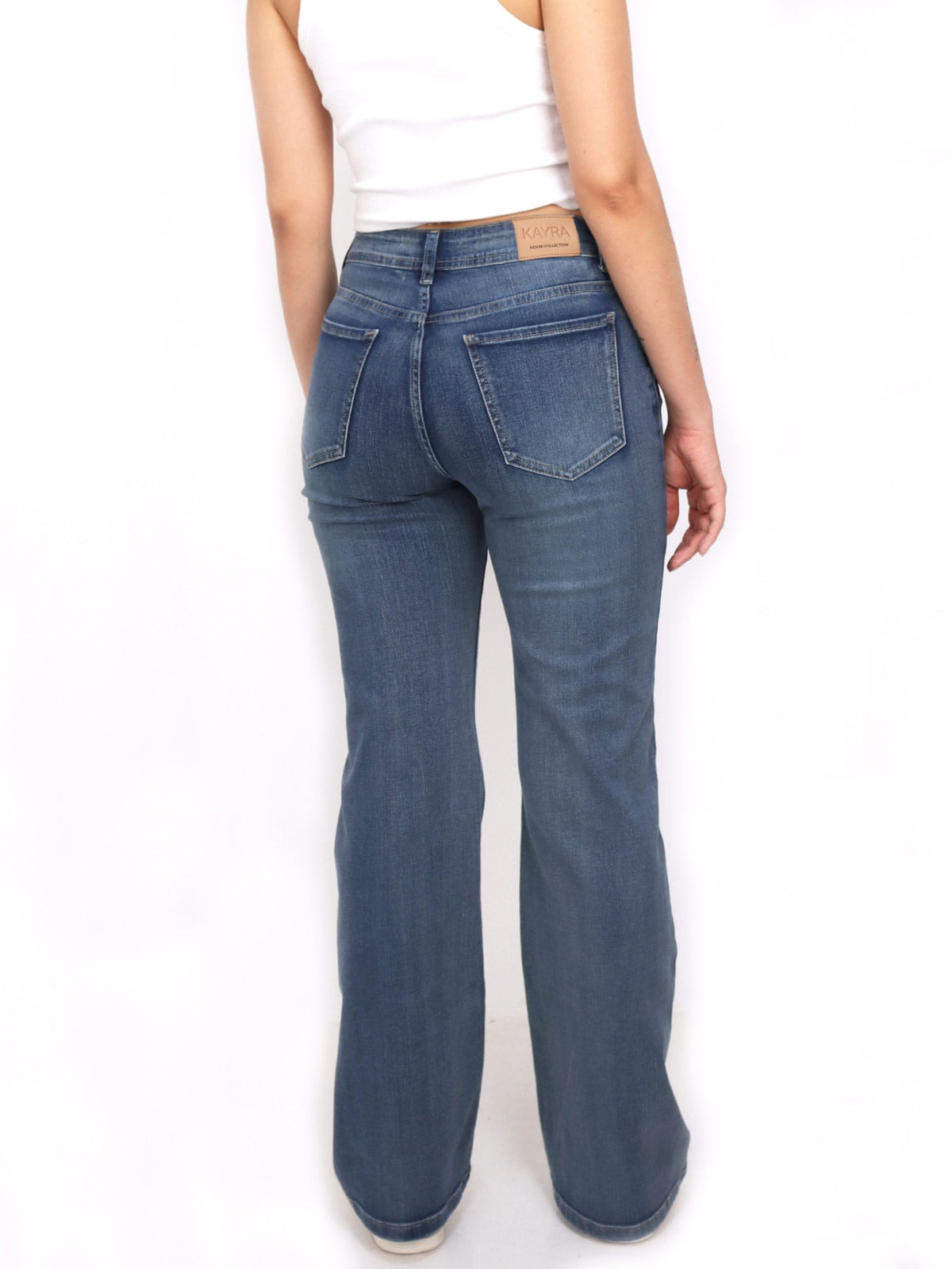 JEAN MUJER KAYRA POBLET PERFECT FIT LOW RISE BOOT CUT VINTAGE - 3