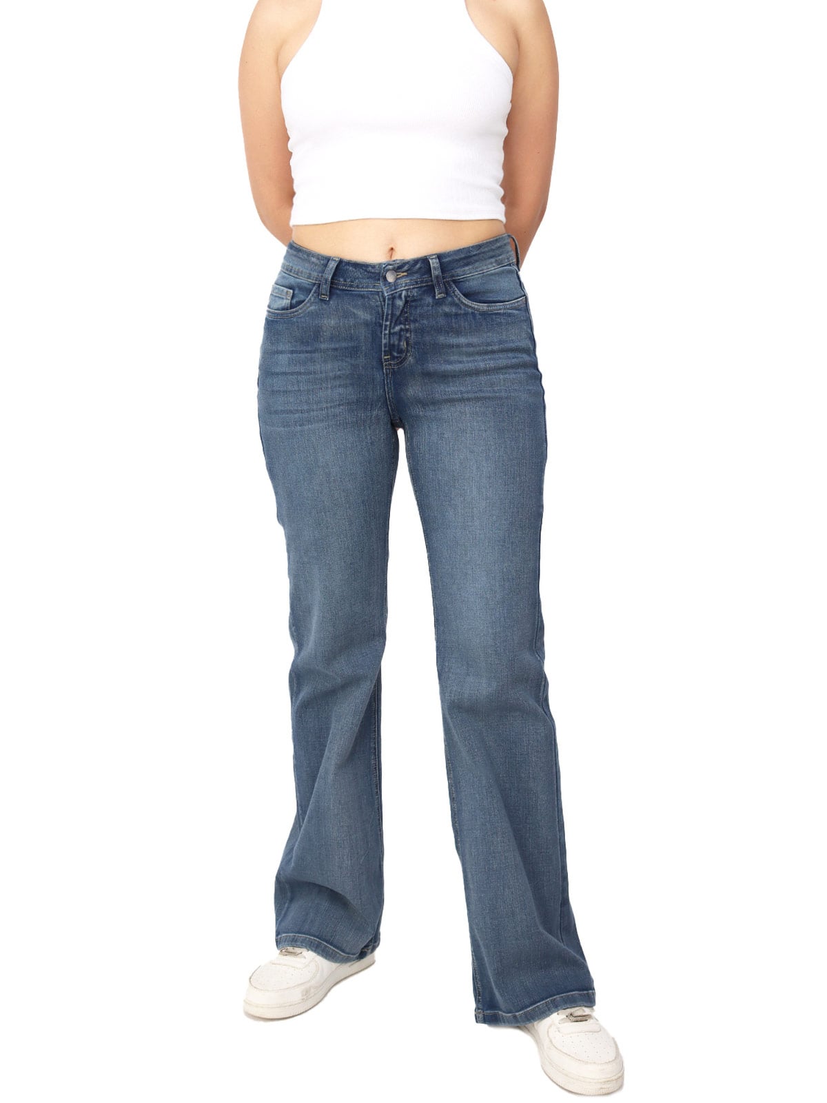 JEAN MUJER KAYRA POBLET PERFECT FIT LOW RISE BOOT CUT VINTAGE - 1