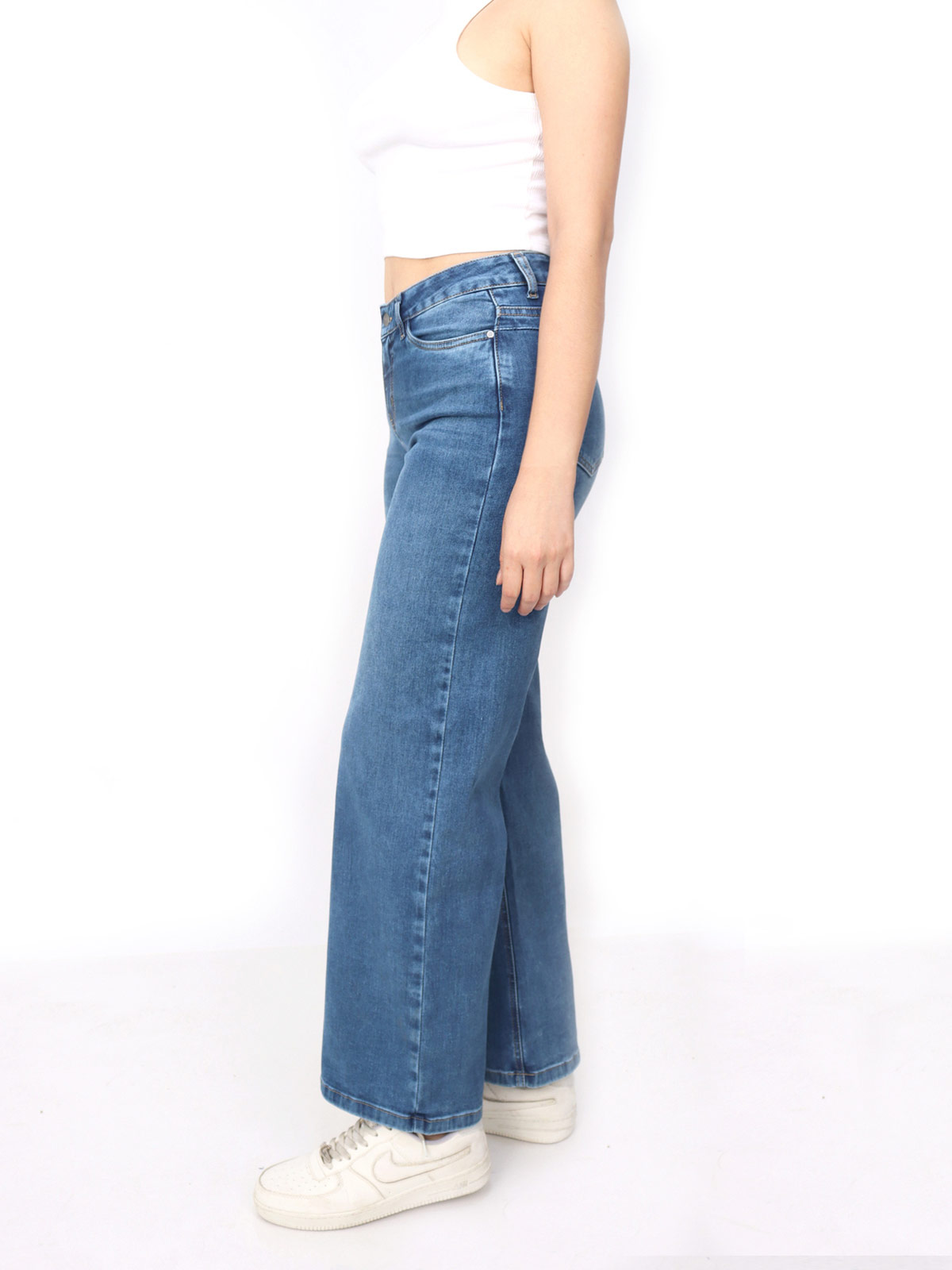 JEANS ALGODÓN REGULAR MUJER KAYRA POBLET PERFECT FIT LOW RISE VINTAGE - 2