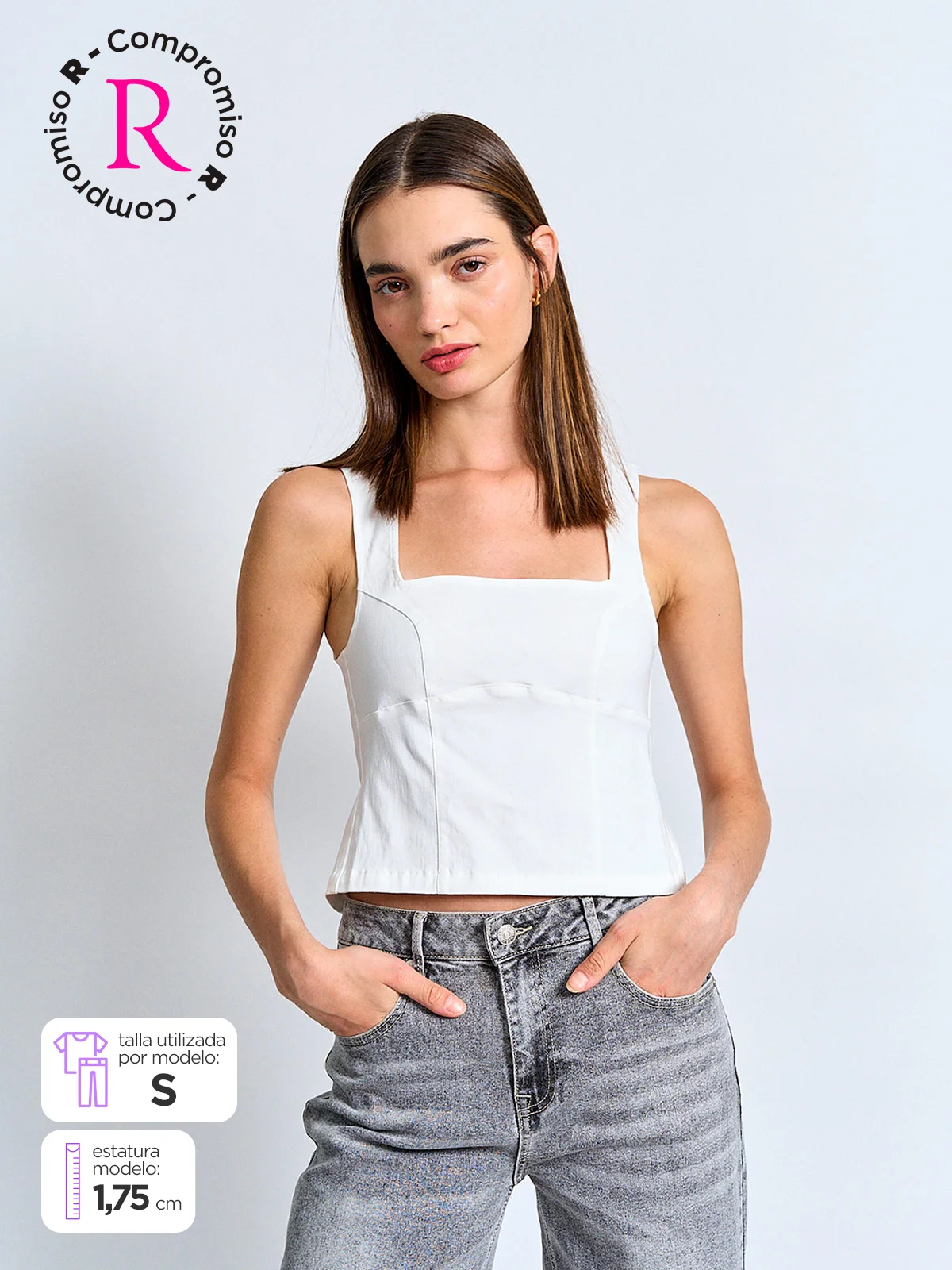 POLO SIN MANGAS MUJER INDEX - 1