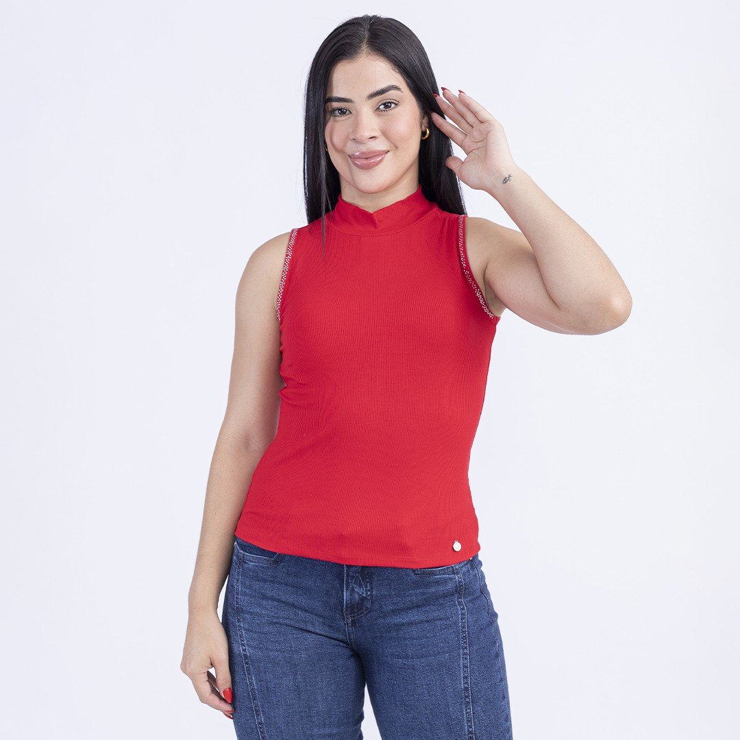 POLO MUJER SODA BLUES JERSY - 1