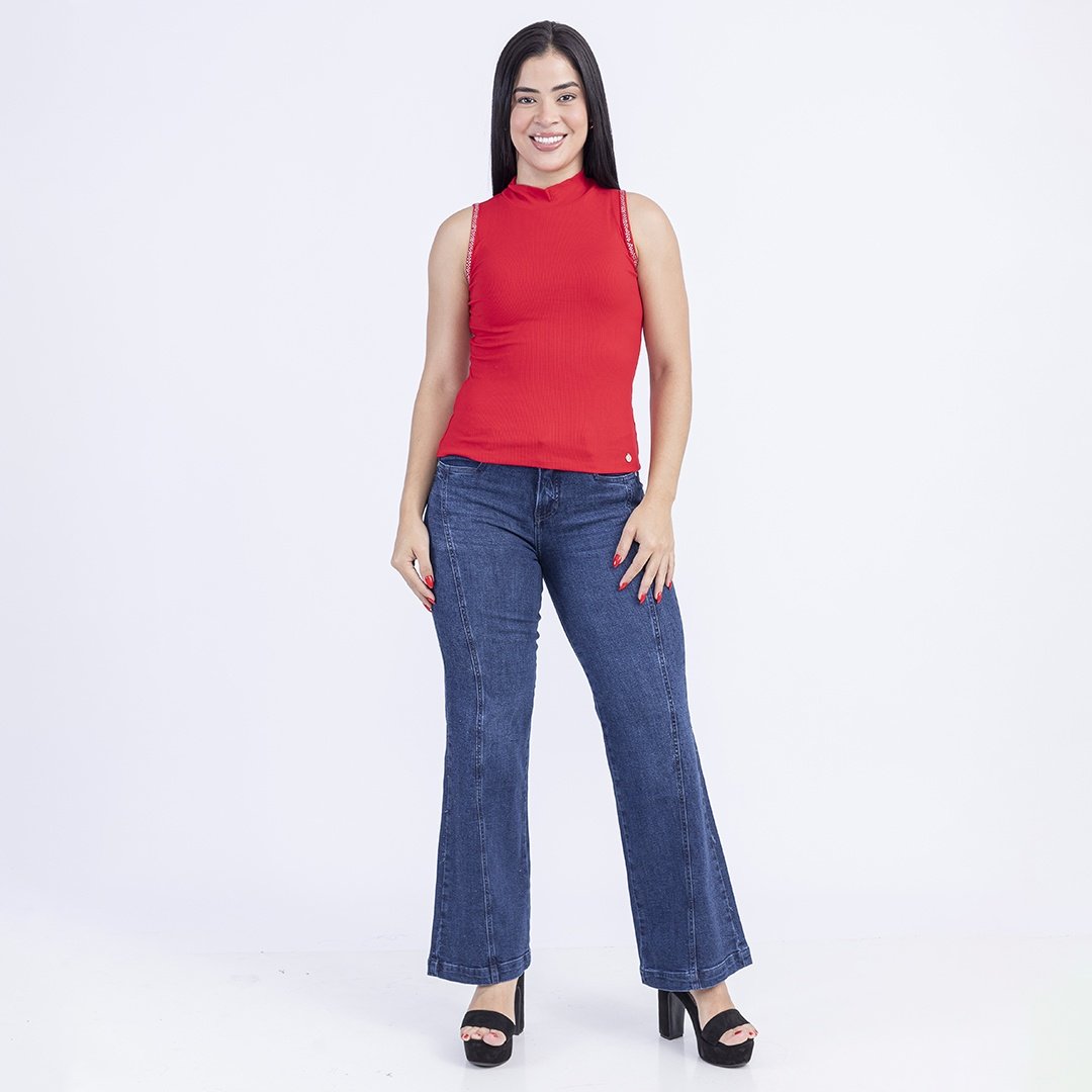 POLO MUJER SODA BLUES JERSY - 4