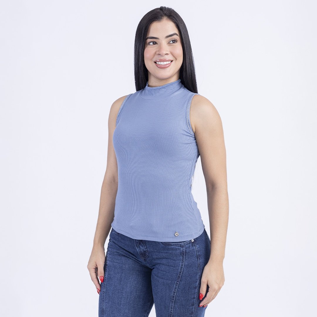 POLO MUJER SODA BLUES JERSY - 2