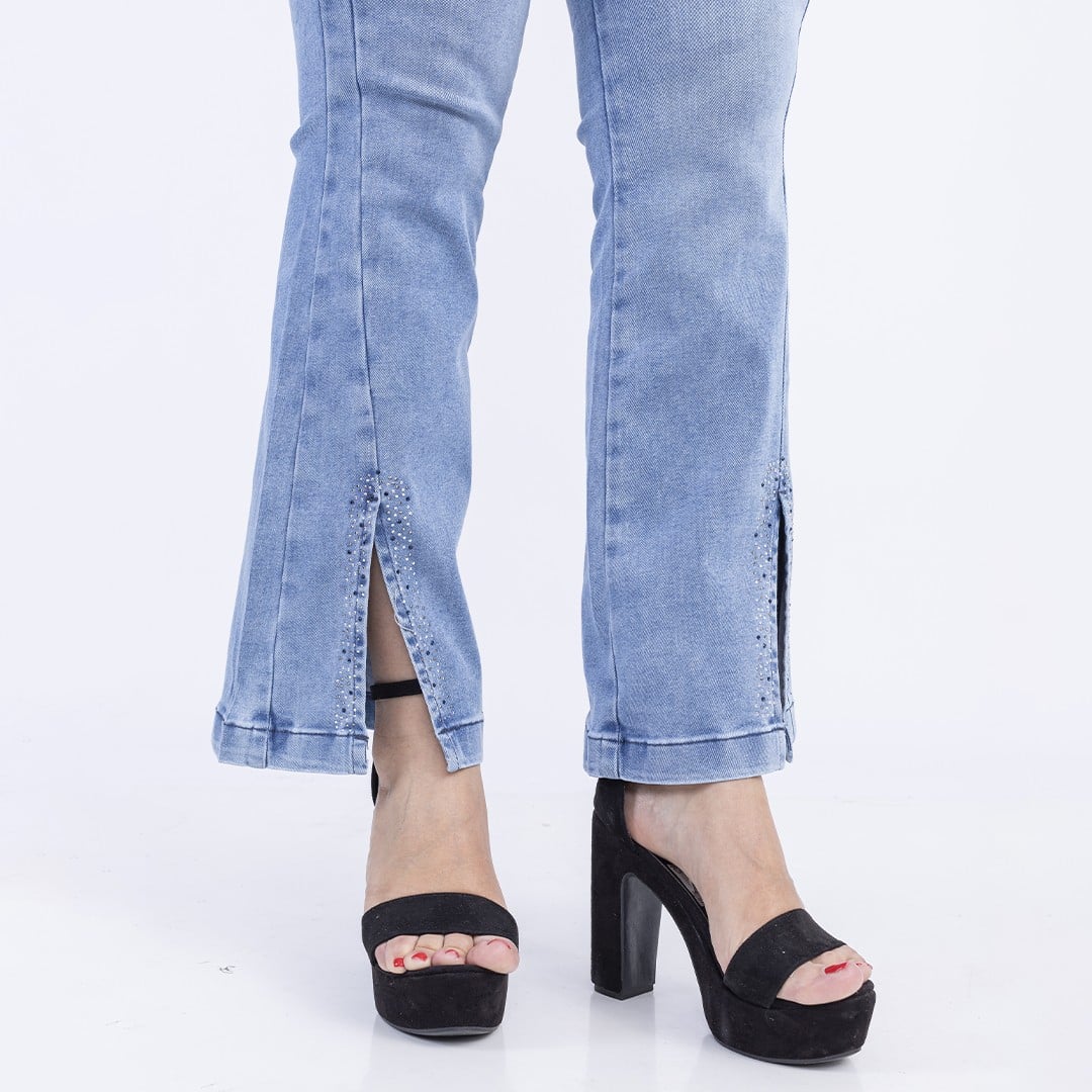 JEANS FLARE MUJER SODA BLUES MERLY - 2