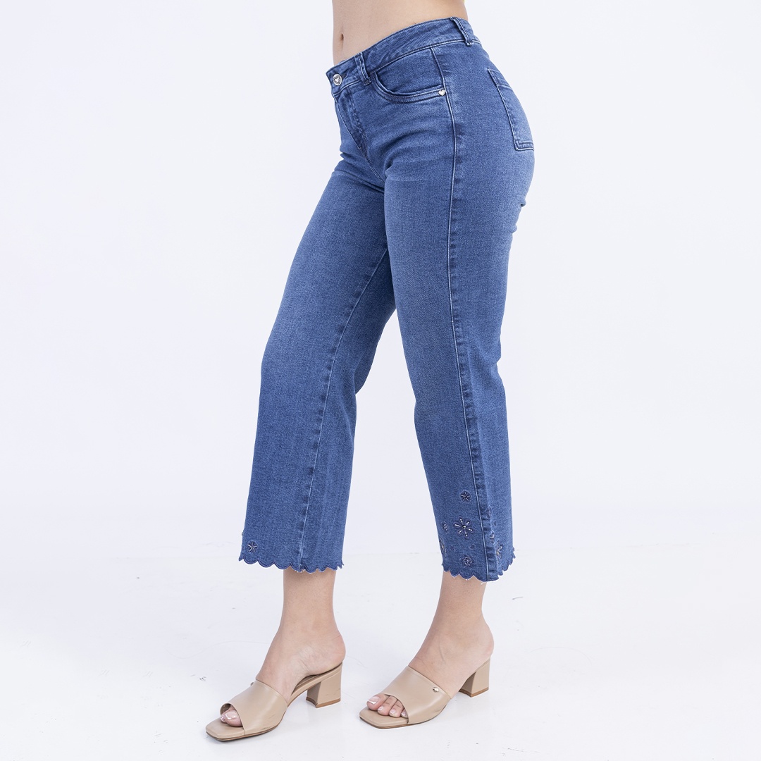JEANS CULOTTE MUJER SODA BLUES ALMA - 3