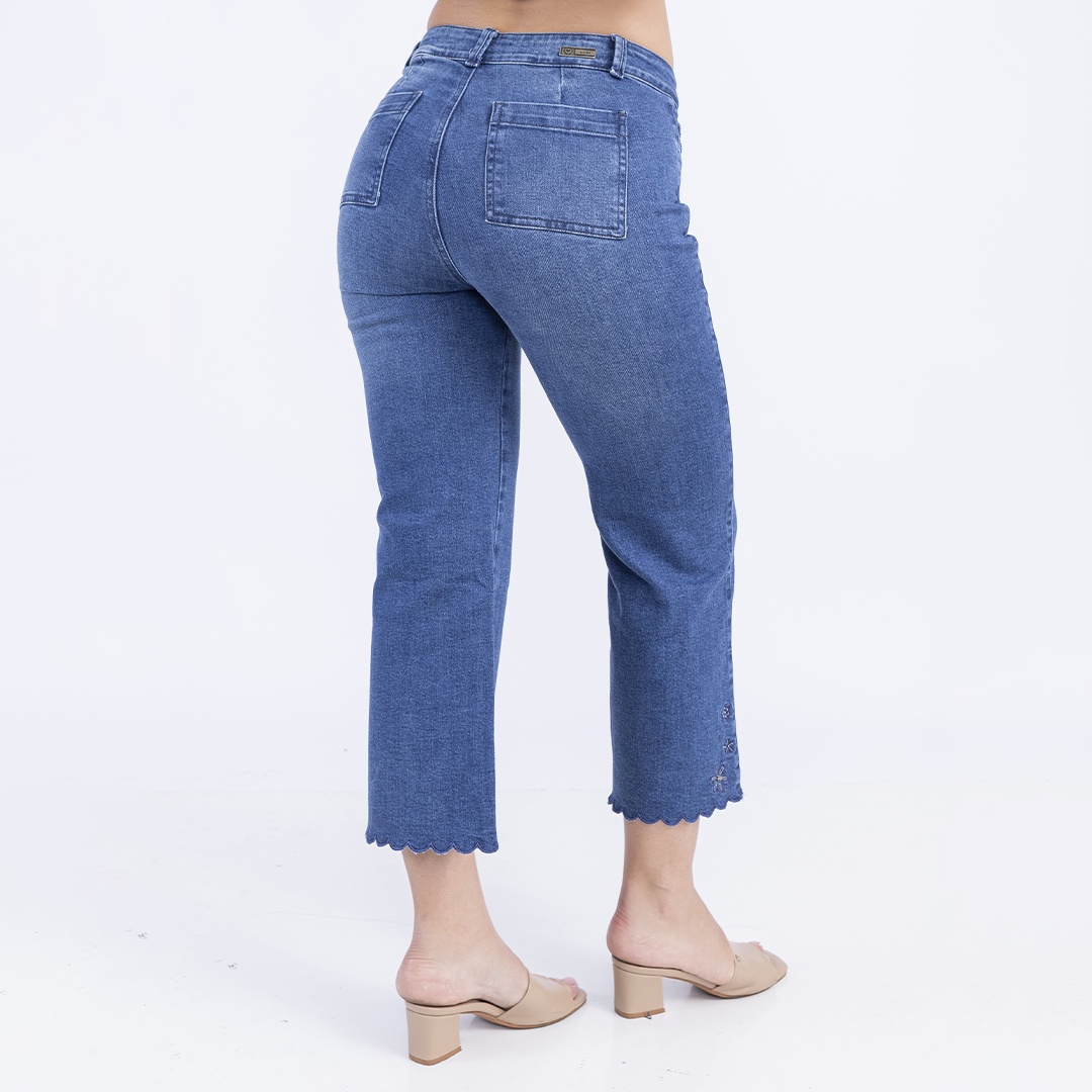 JEANS CULOTTE MUJER SODA BLUES ALMA - 4