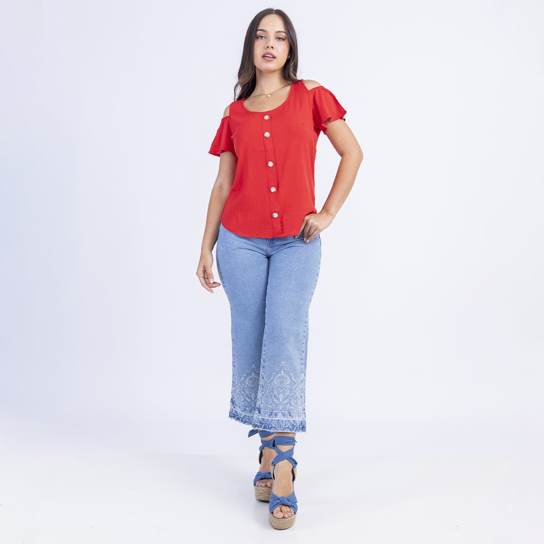JEANS RECTO MUJER SODA BLUES KAMELIA - 5