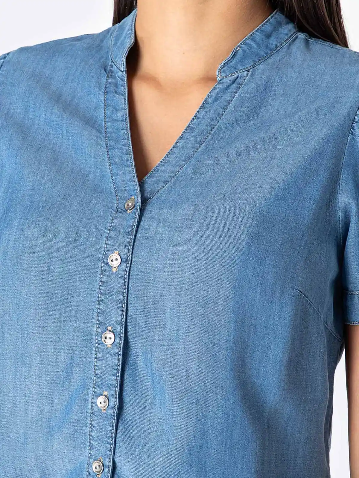 BLUSA MANGA CORTA MUJER PIONIER GREYDI - 4