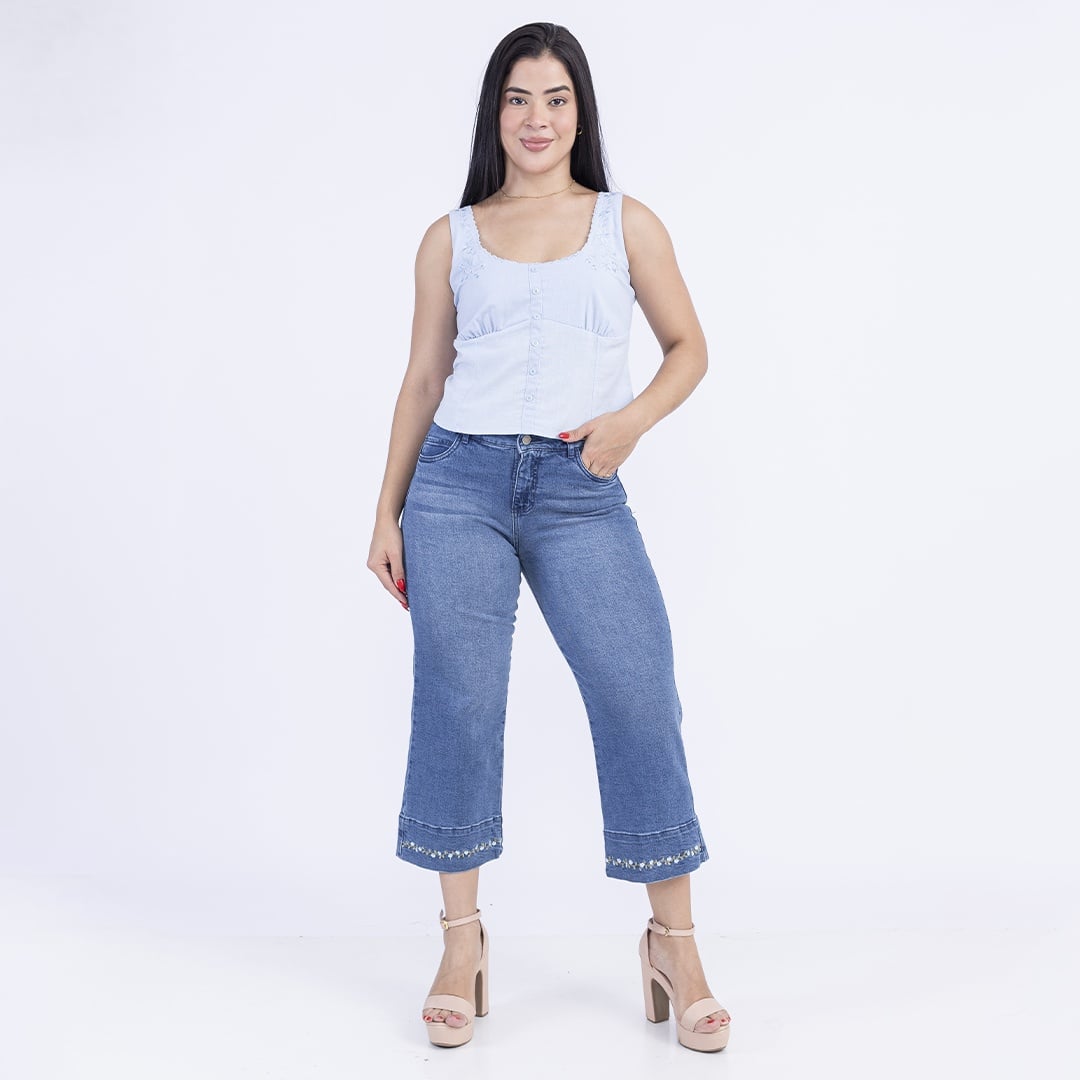JEANS RECTO MUJER SODA BLUES RUMANIA - 5