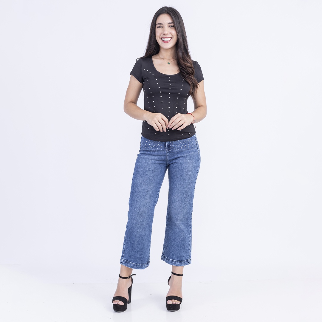JEANS CULOTTE MUJER SODA BLUES ZAMYTA - 4