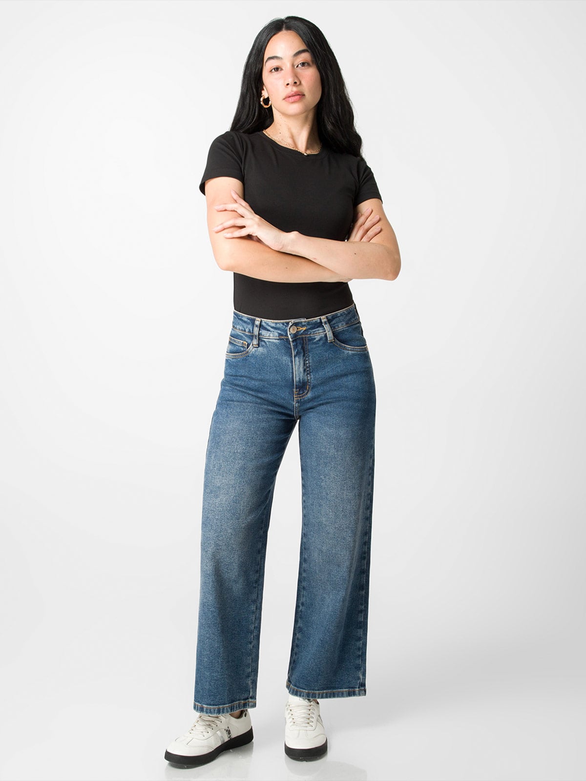 POLO MANGA CORTA MUJER SQUEEZE CROP MELLSS - 1