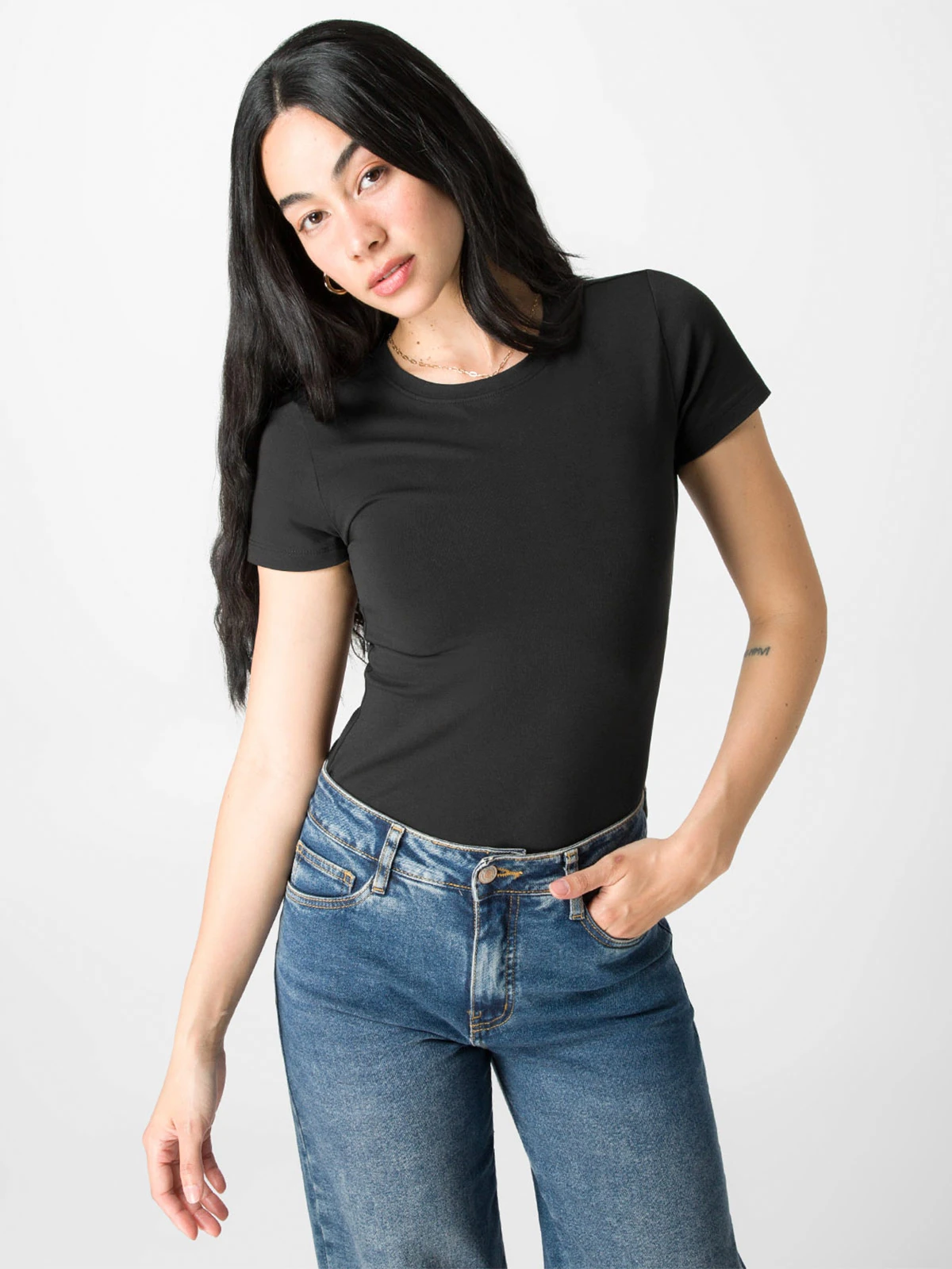 POLO MANGA CORTA MUJER SQUEEZE CROP MELLSS - 2