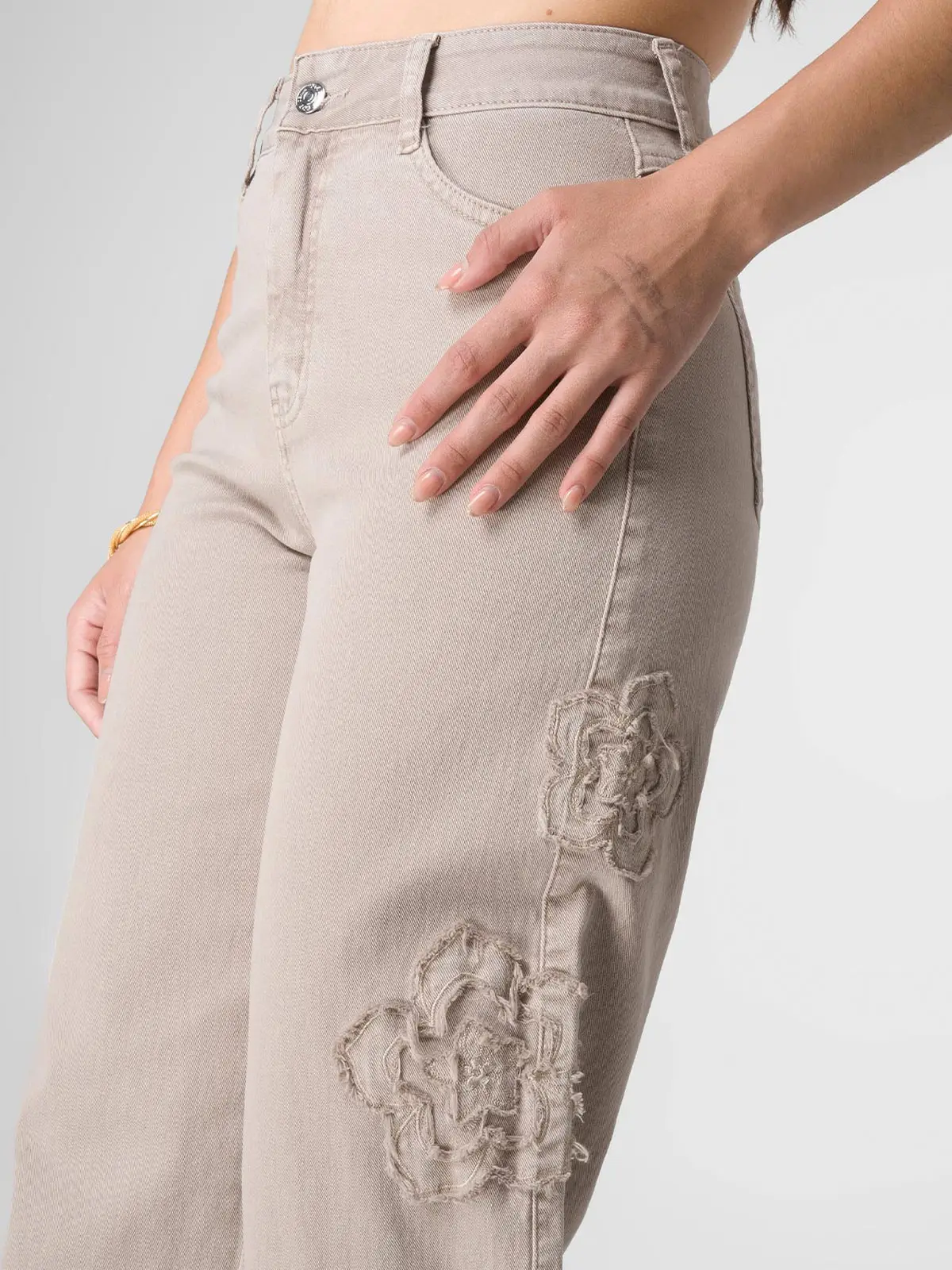 PANTALÓN WIDELEG MUJER SQUEEZE - 4