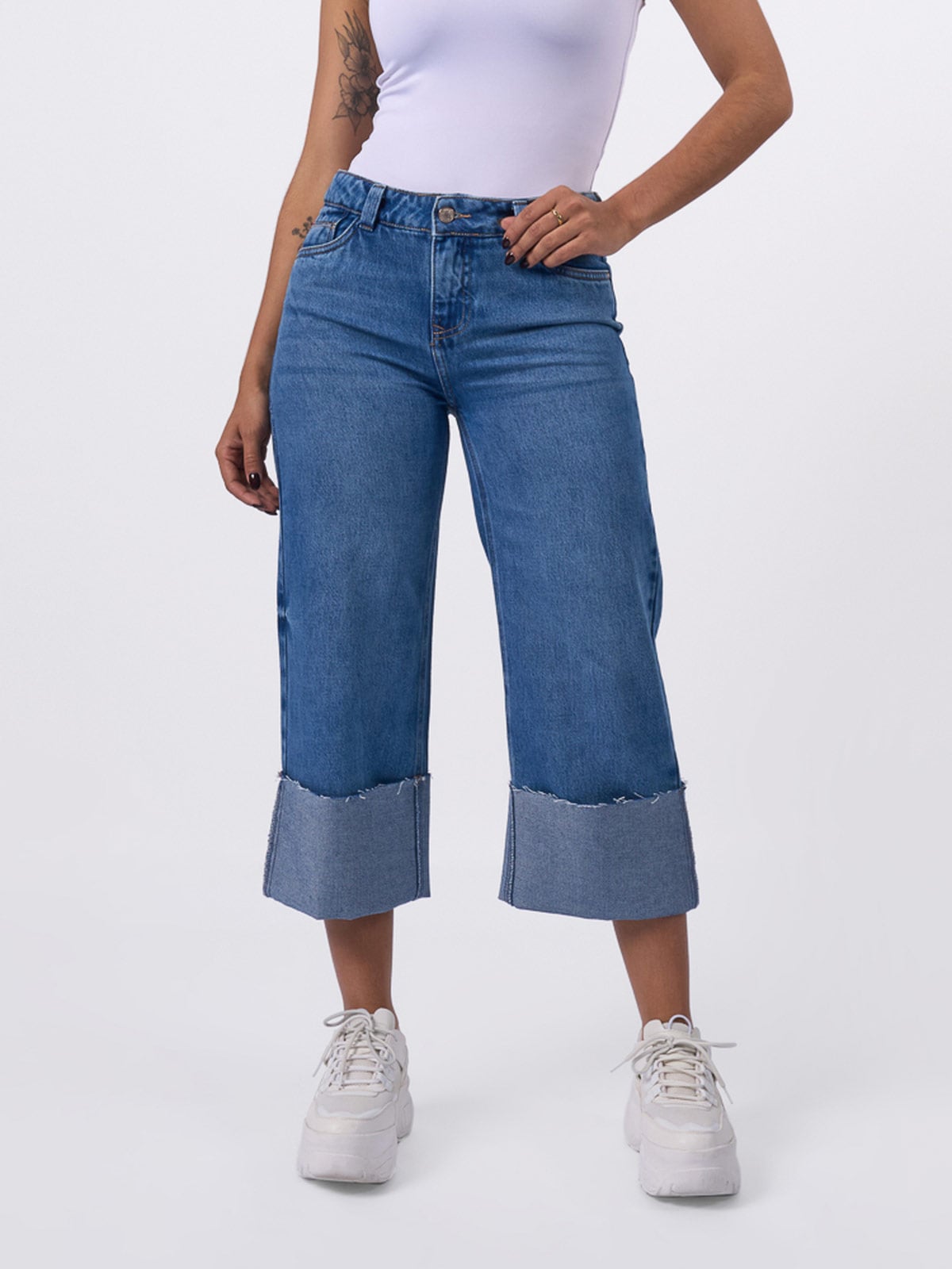 JEANS ALGODÓN MUJER MACHINE - 2