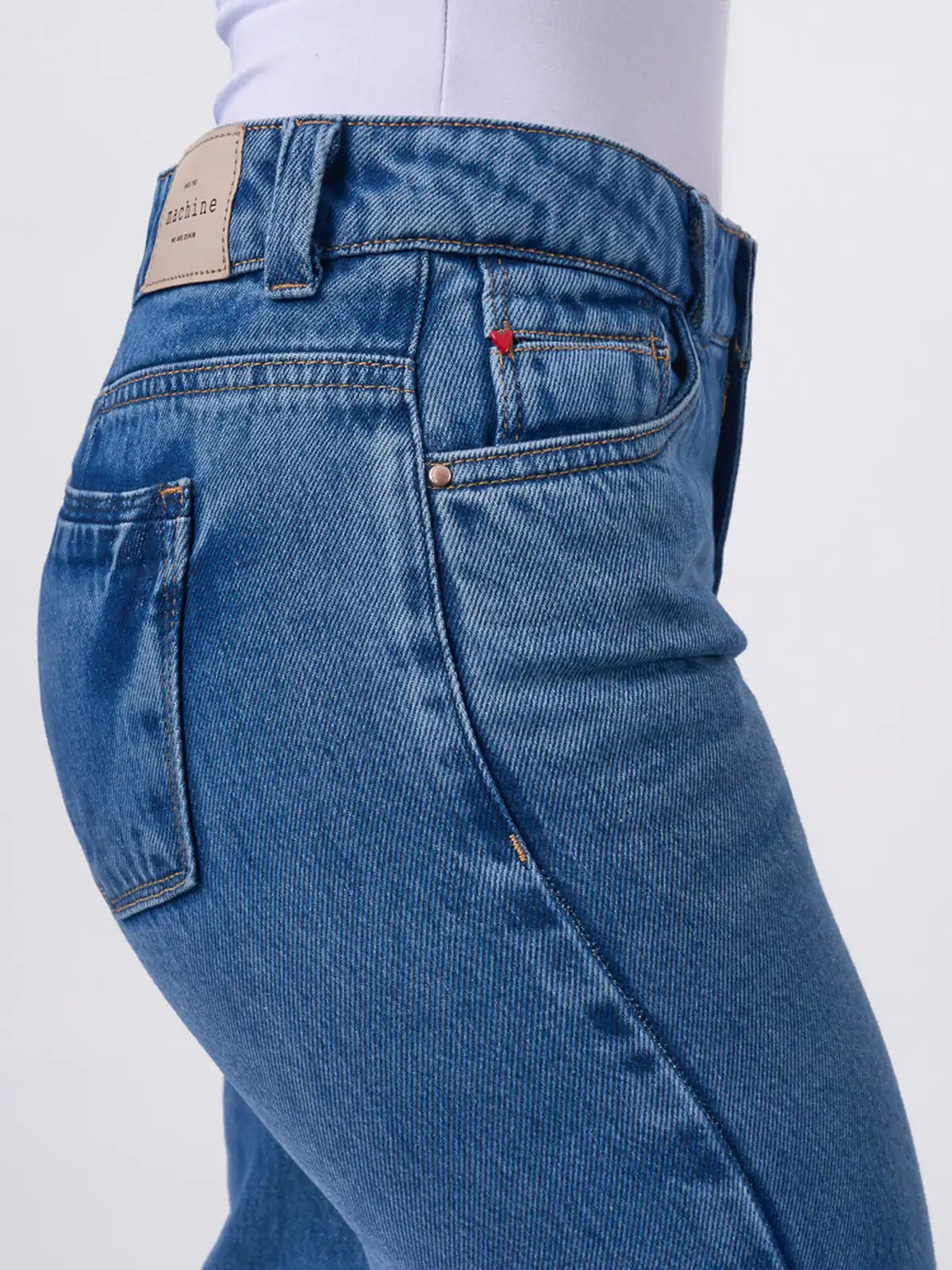 JEANS ALGODÓN MUJER MACHINE - 4