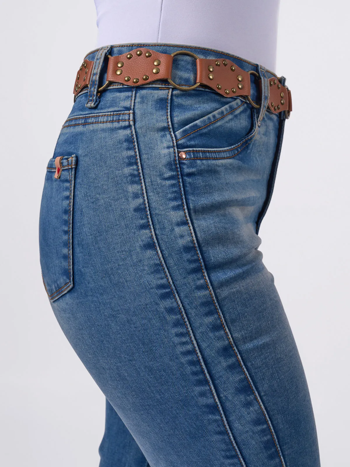 JEANS ALGODÓN MUJER MACHINE - 4
