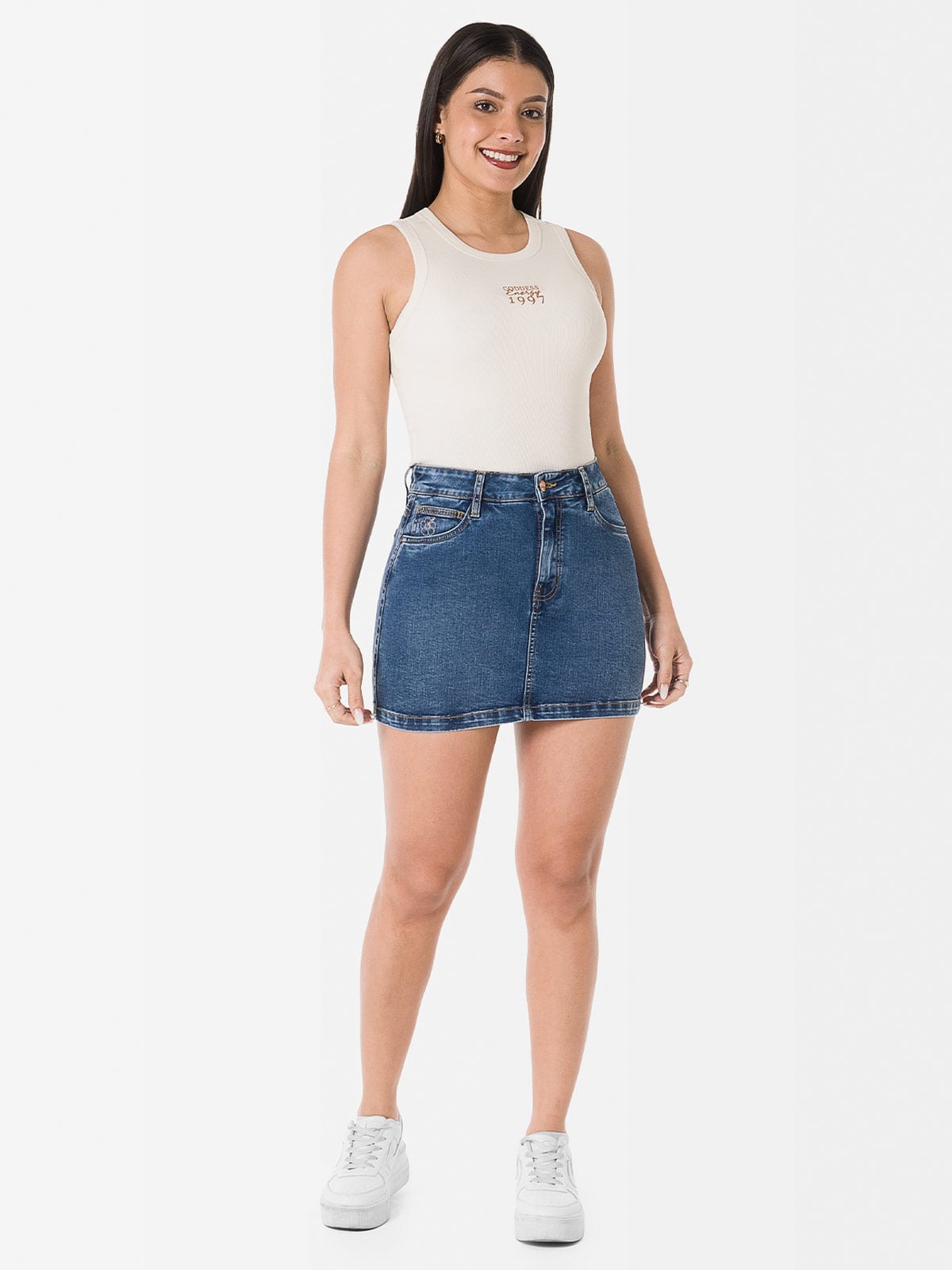 FALDA SHORT MUJER GOCCOS YANA - 1