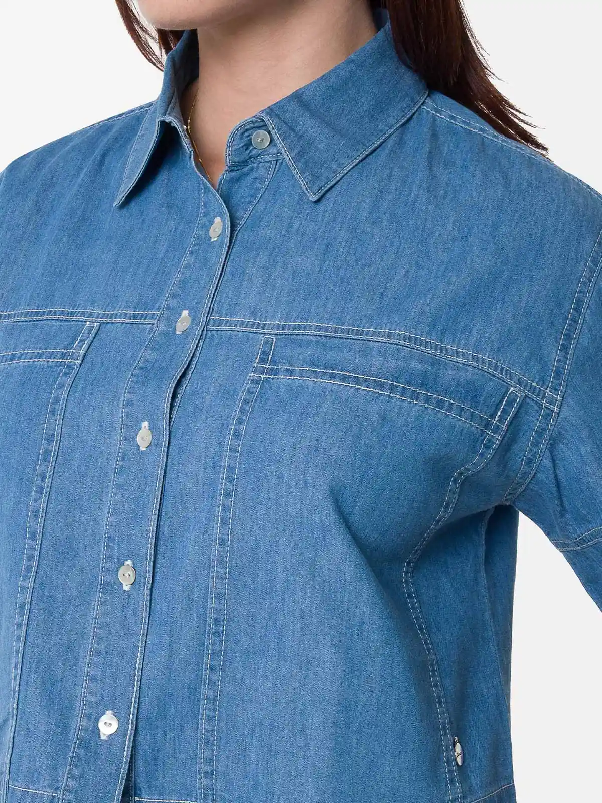 BLUSA MANGA CORTA MUJER GOCCOS TIKER - 4