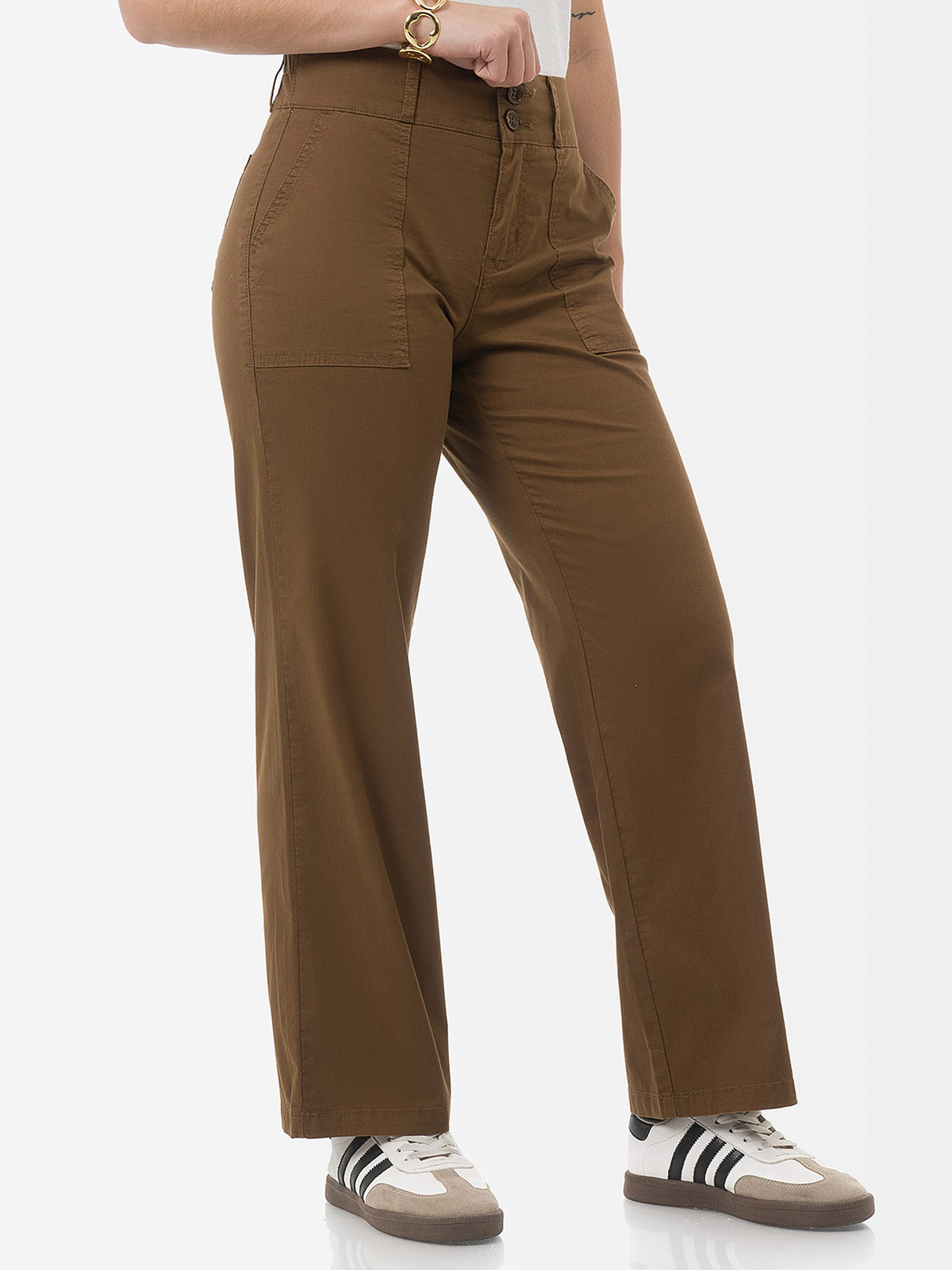 PANTALÓN RECTO MUJER GOCCOS JAL - 2