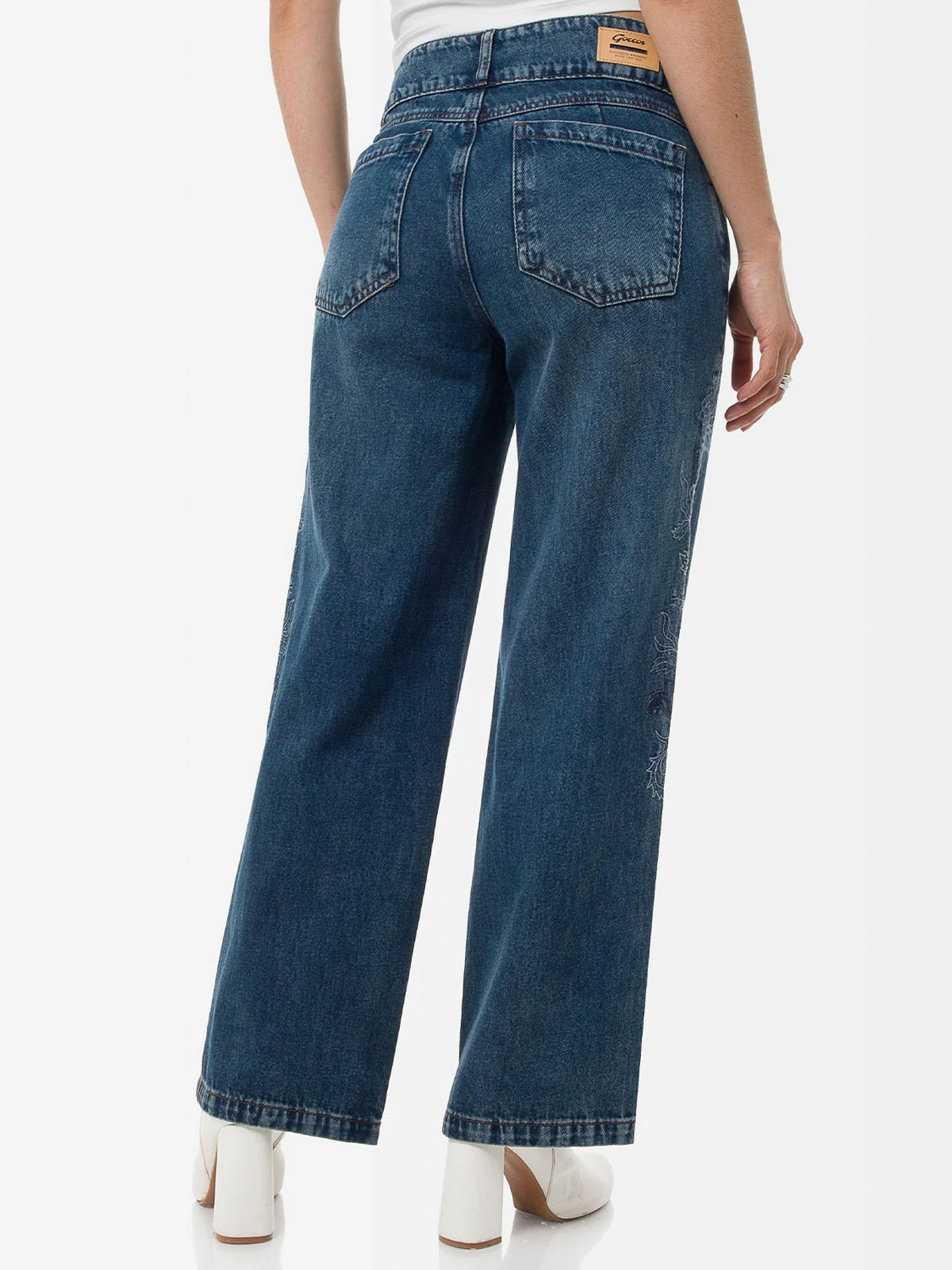 JEANS STRAIGHT MUJER GOCCOS XALE - 3