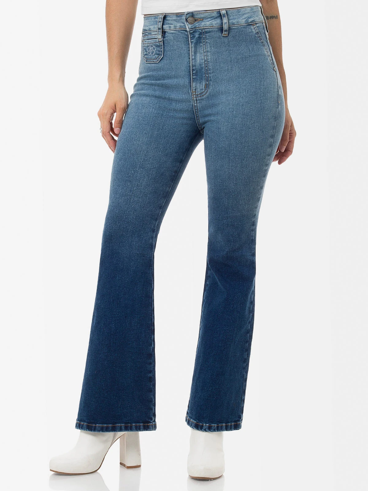 JEANS RECTO MUJER GOCCOS SAO - 2