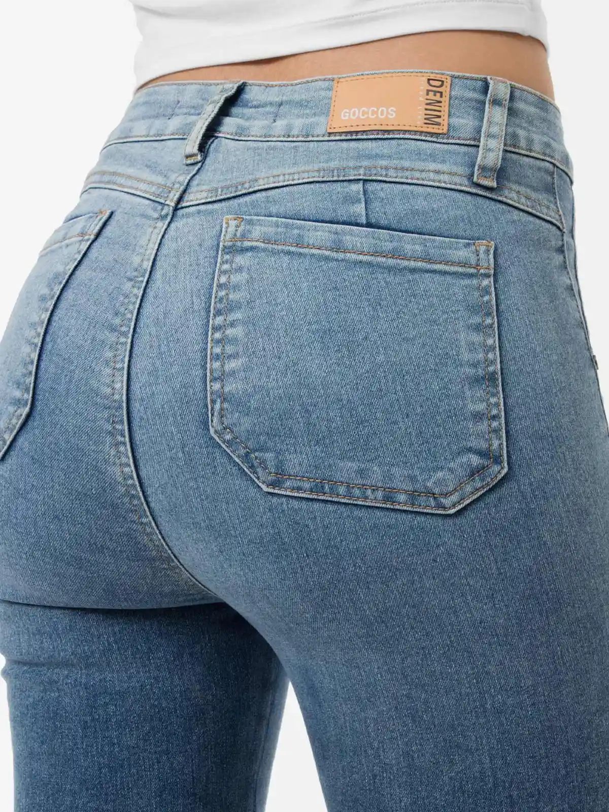 JEANS RECTO MUJER GOCCOS SAO - 5