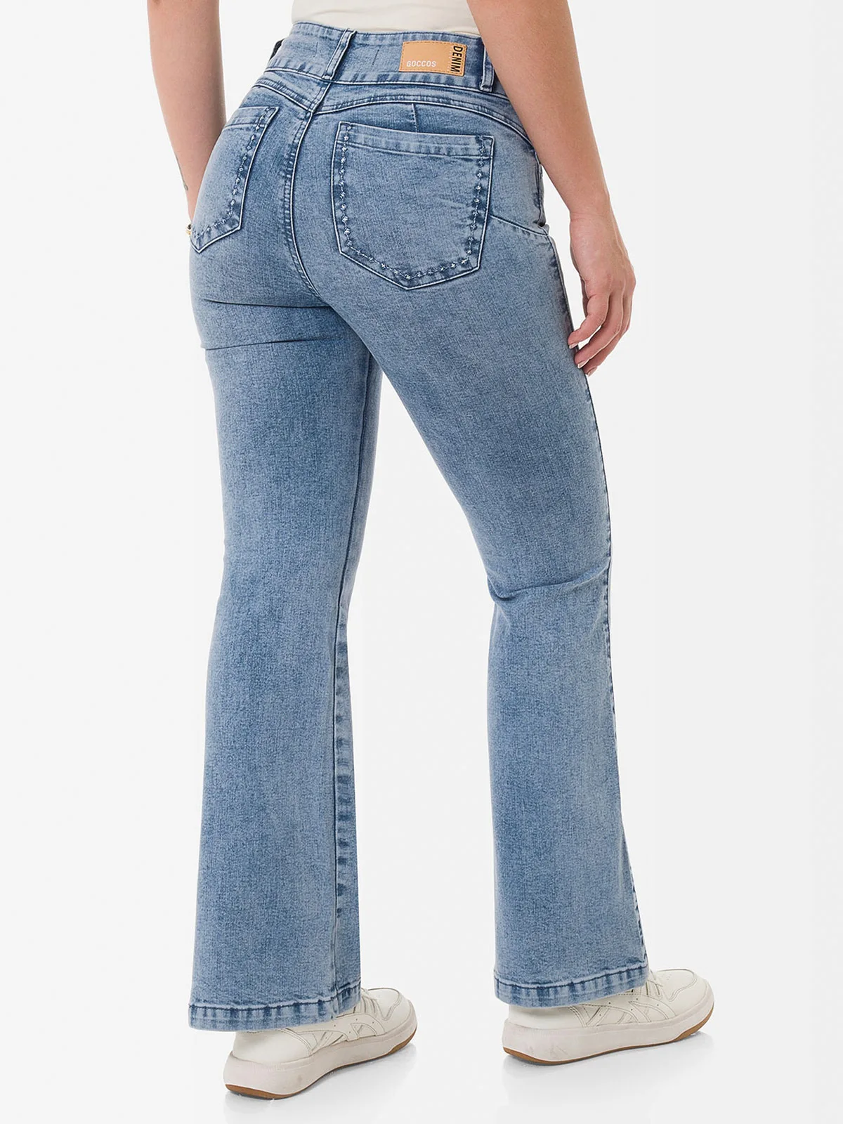 JEANS FLARE MUJER GOCCOS LUNISSA - 3
