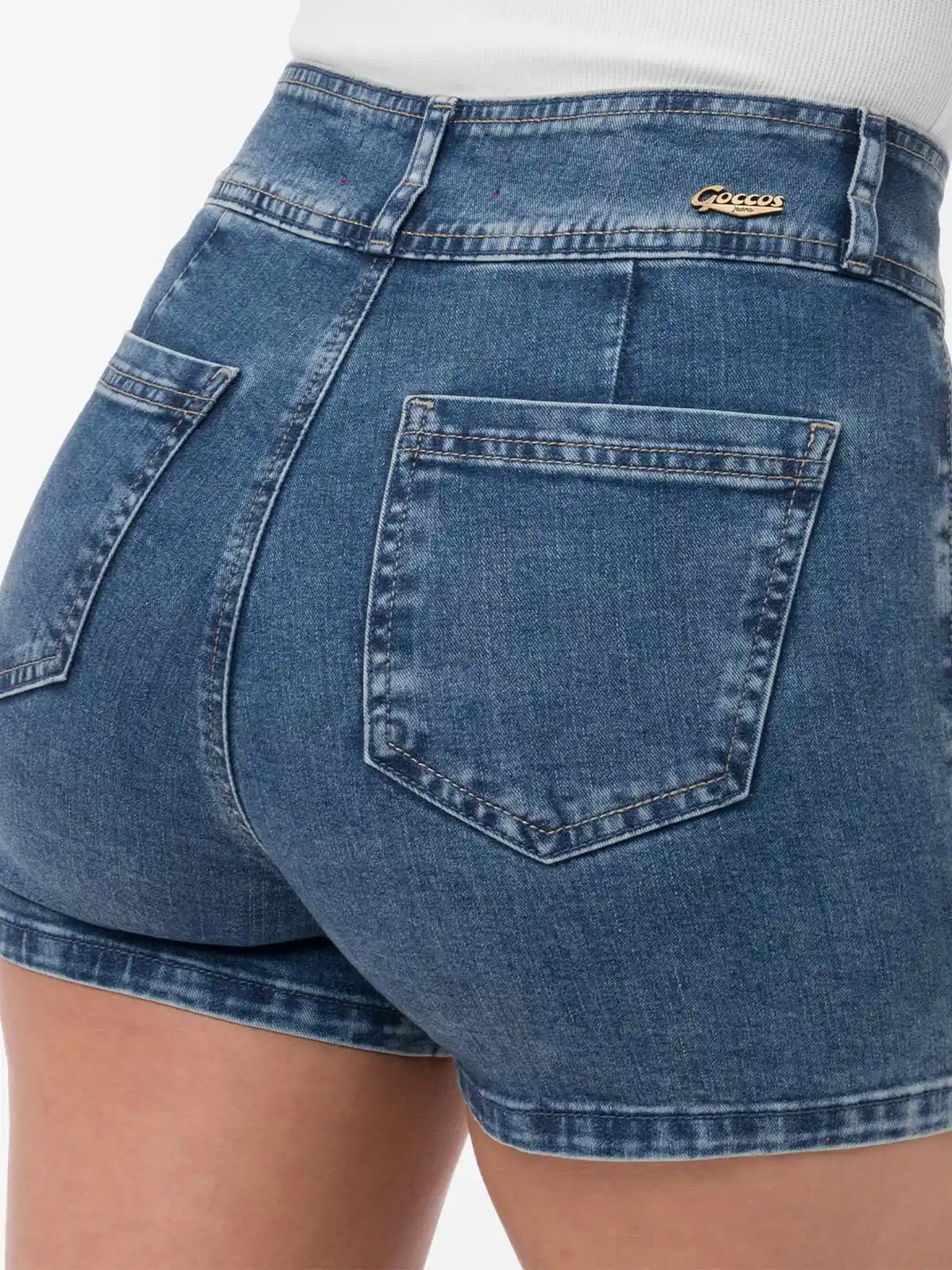 SHORT SLIM MUJER GOCCOS SUJA - 5