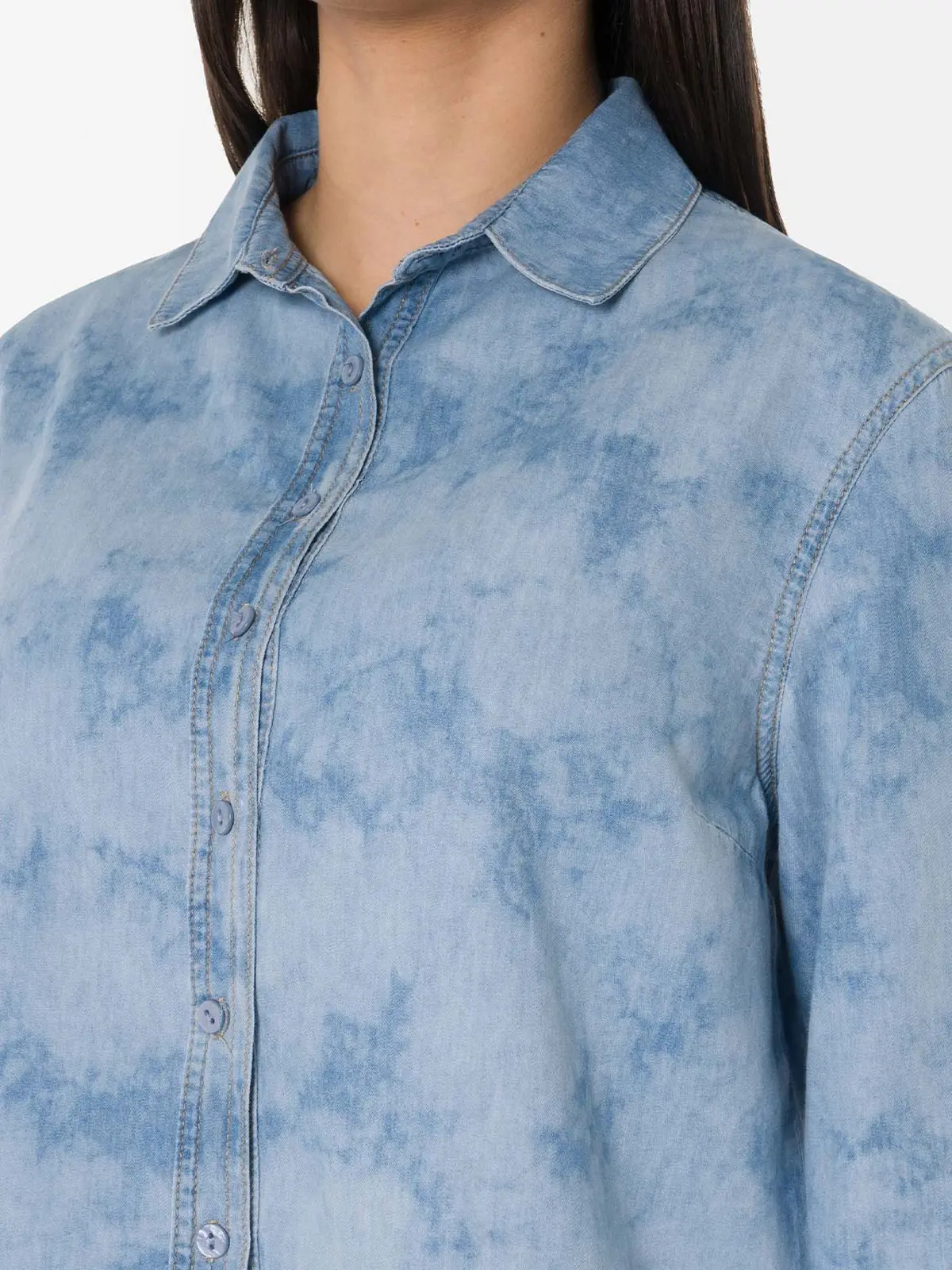 BLUSA MANGA LARGA MUJER GOCCOS SKYL - 4