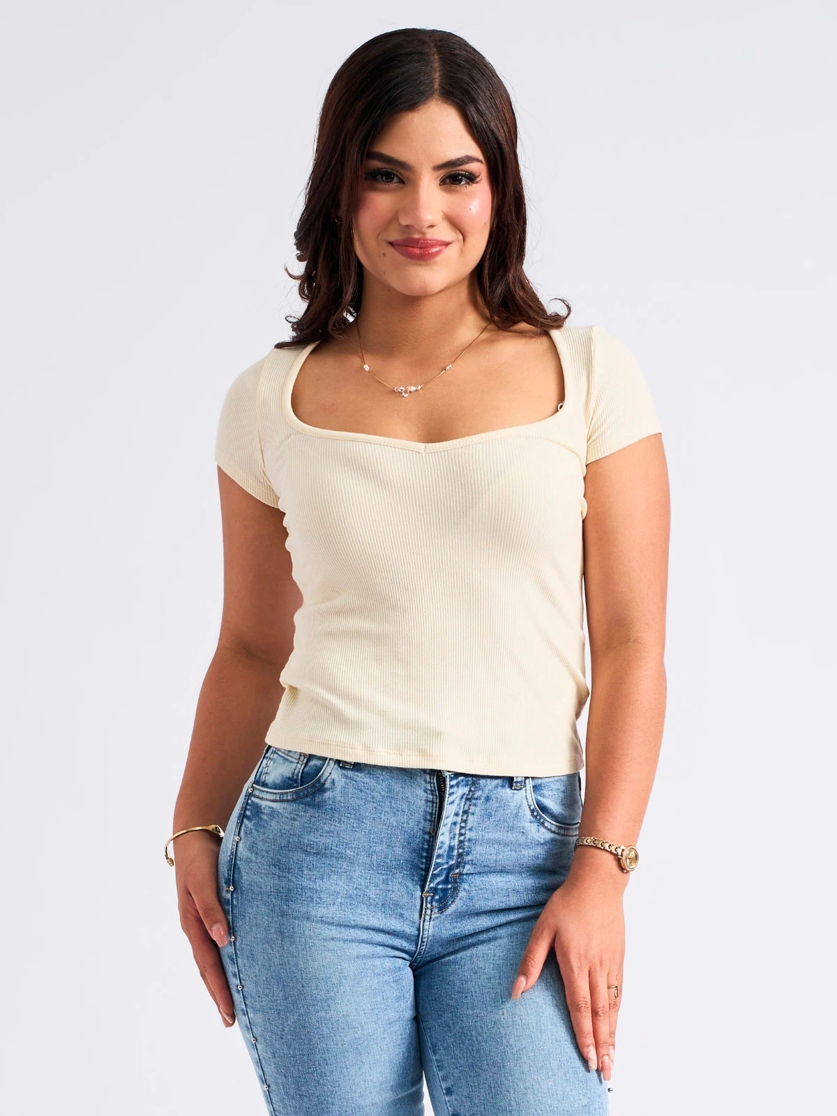 POLO MANGA CORTA ALGODÓN MUJER PARADA 112 - 1