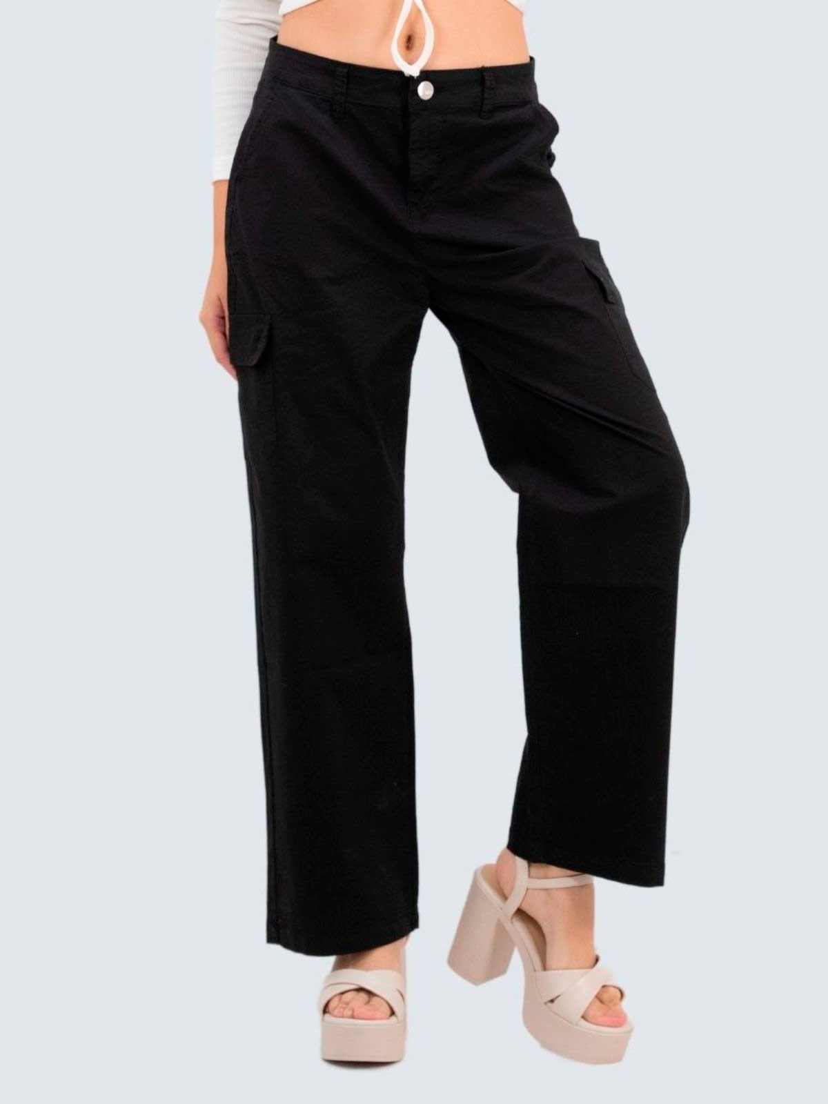 PANTALON ALGODÓN CARGO MUJER PARADA 111 ARANDA - 1