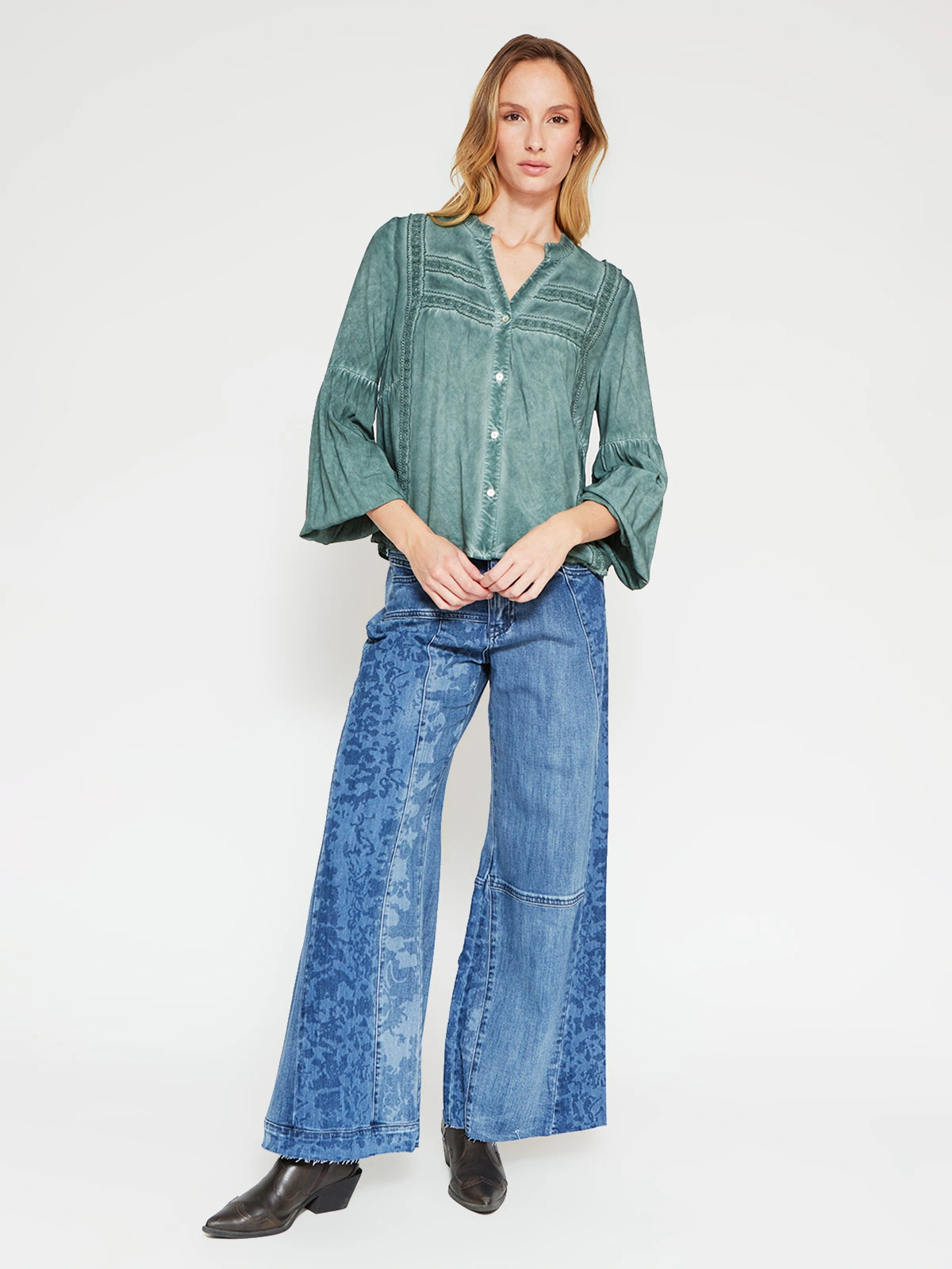 BLUSA MANGA LARGA MUJER TATIENNE AROSY - 4