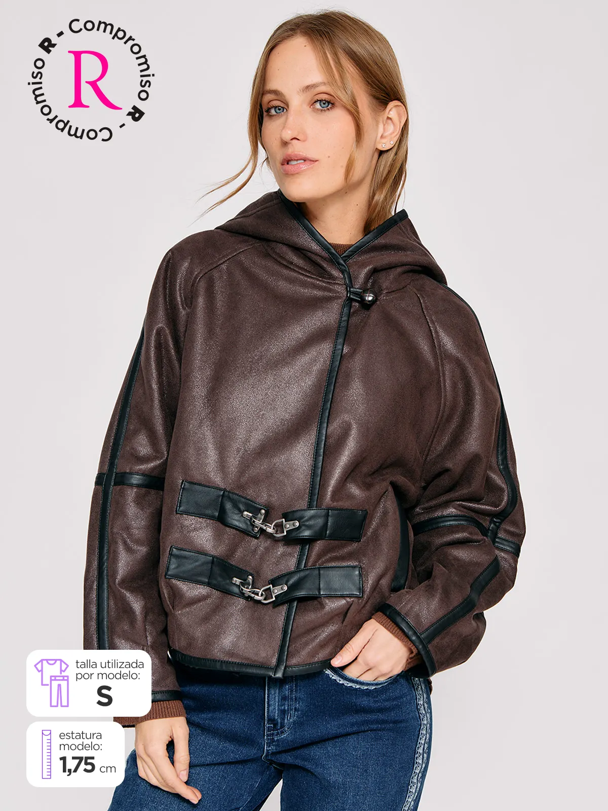CASACA MUJER TATIENNE CORTA AFERINA - 1