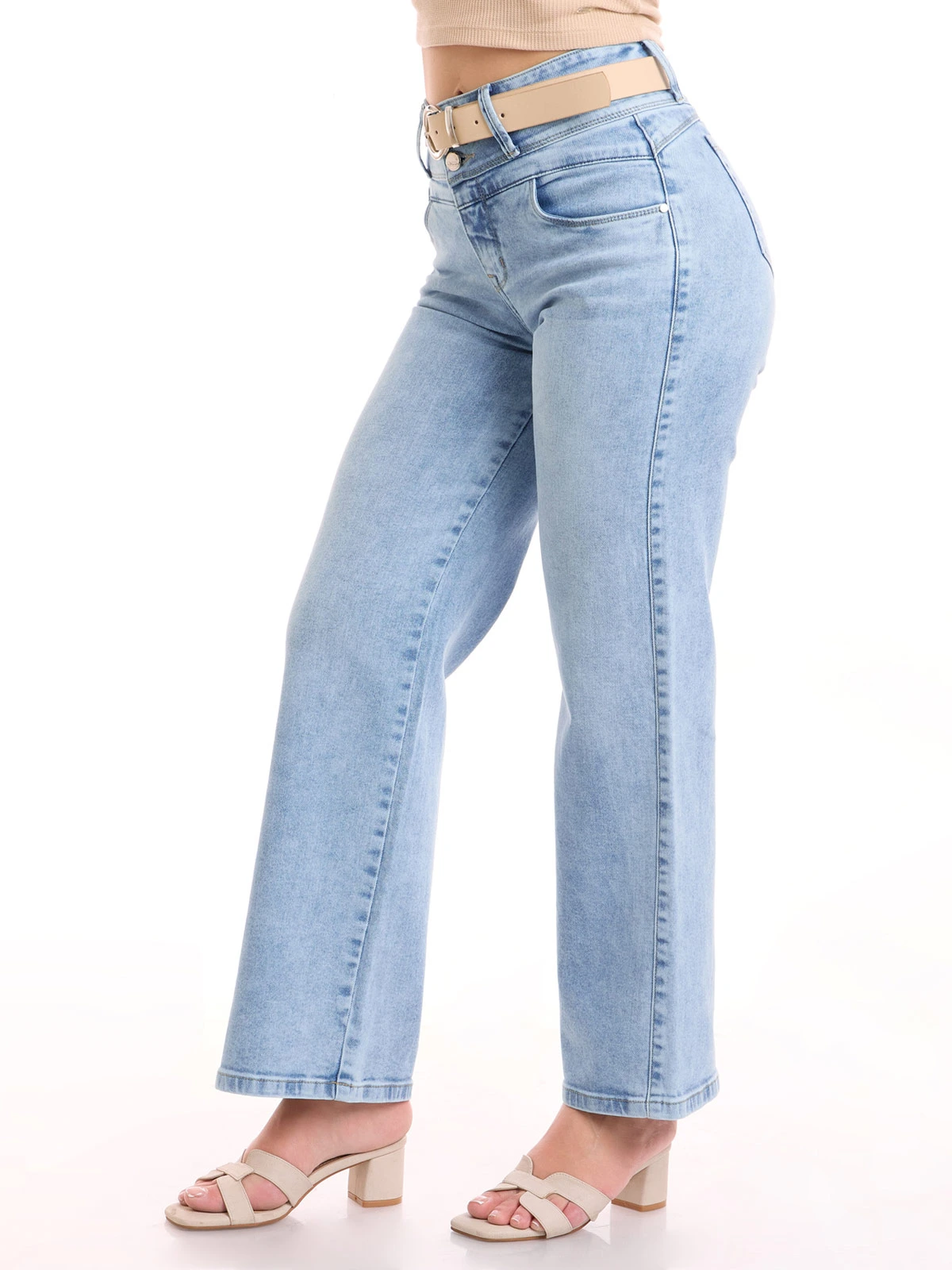 JEAN ALGODÓN WIDELEG MUJER METAL JEANS SANTISTA - 3
