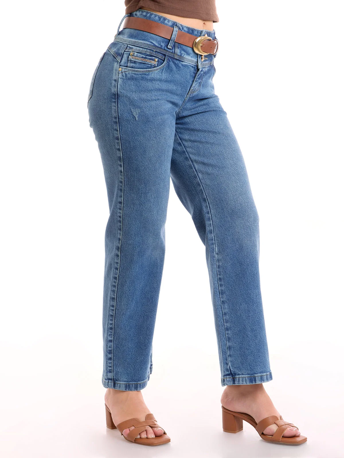 JEAN ALGODÓN RECTO MUJER METAL JEANS PEKIN - 4