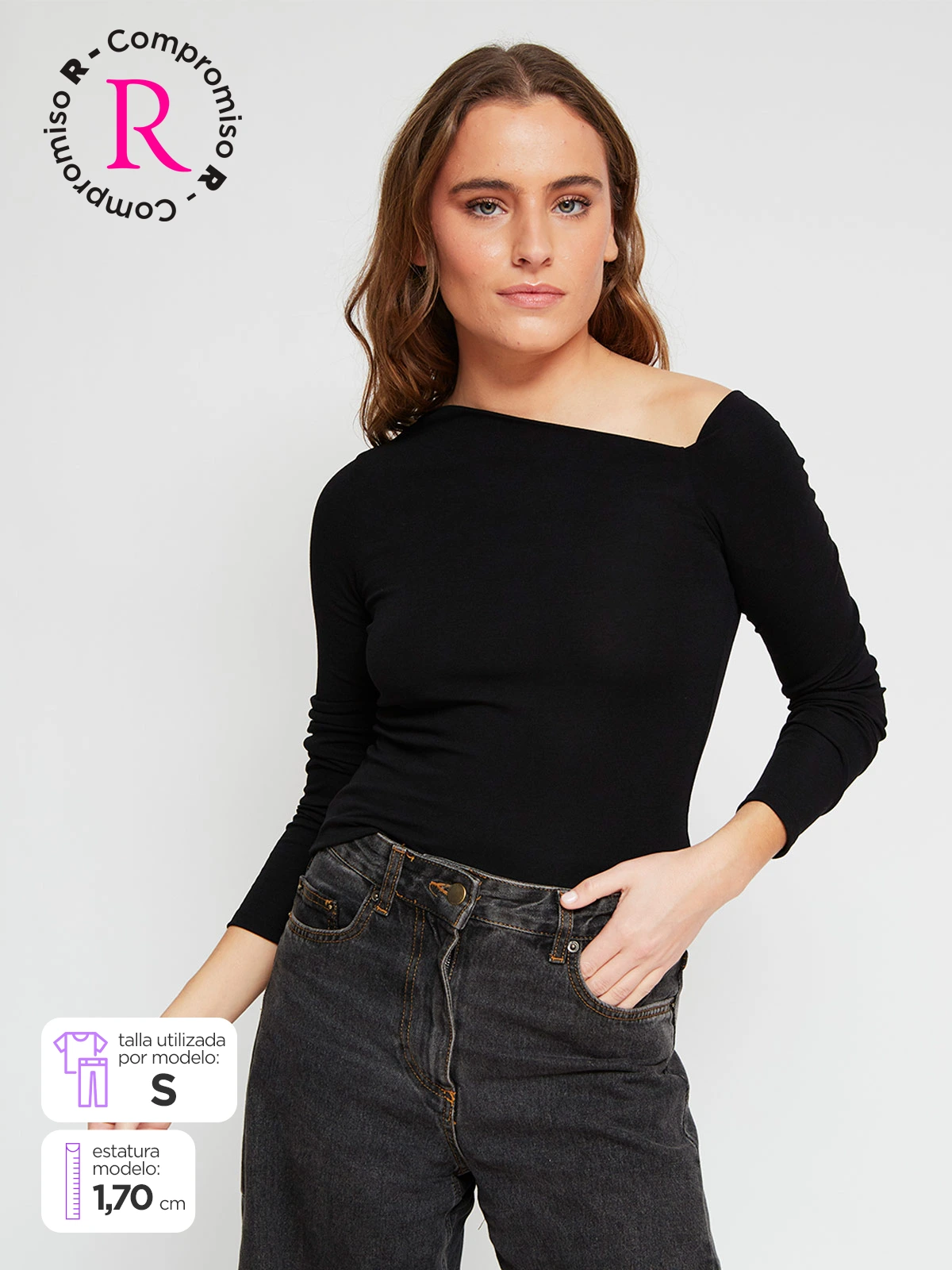 POLO MANGA LARGA ALGODÓN MUJER INDEX - 1