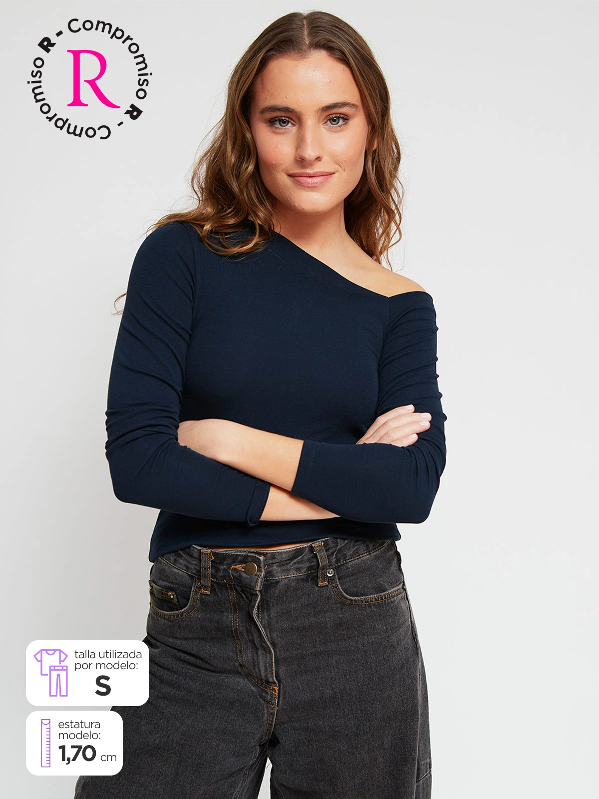 POLO MANGA LARGA ALGODÓN MUJER INDEX - 1