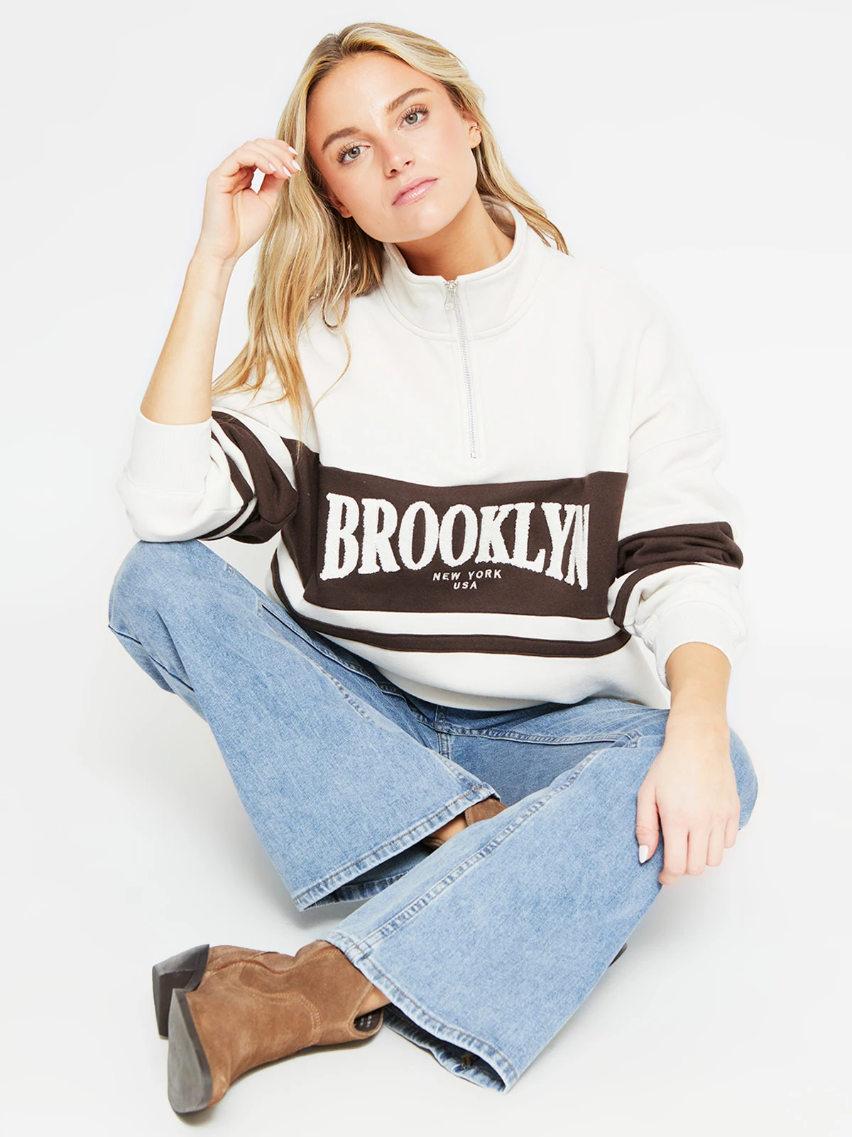 POLERA MANGA LARGA ALGODÓN MUJER INDEX BELZIP - 5