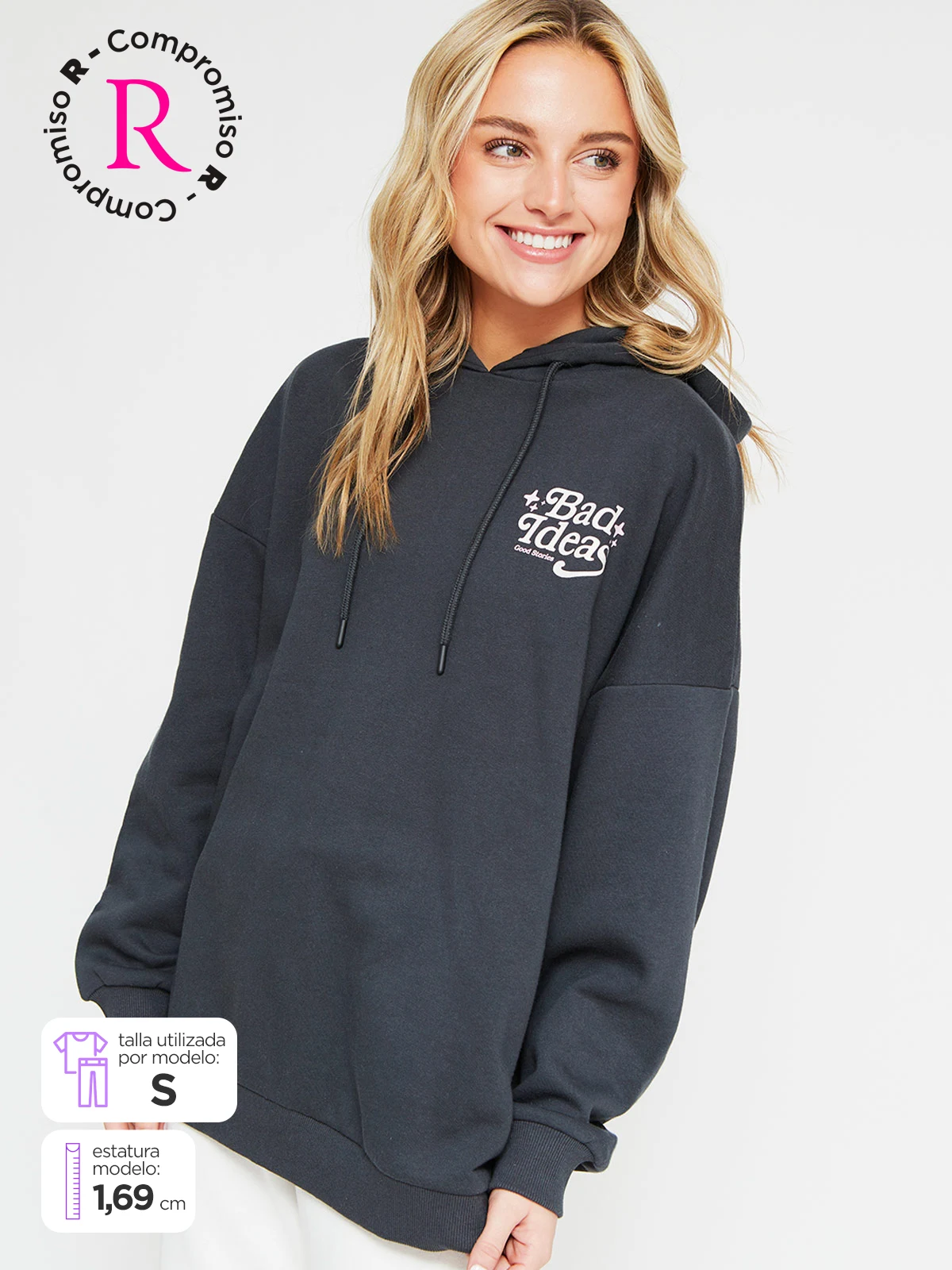 POLERA MANGA LARGA ALGODÓN MUJER INDEX CUTE - 1