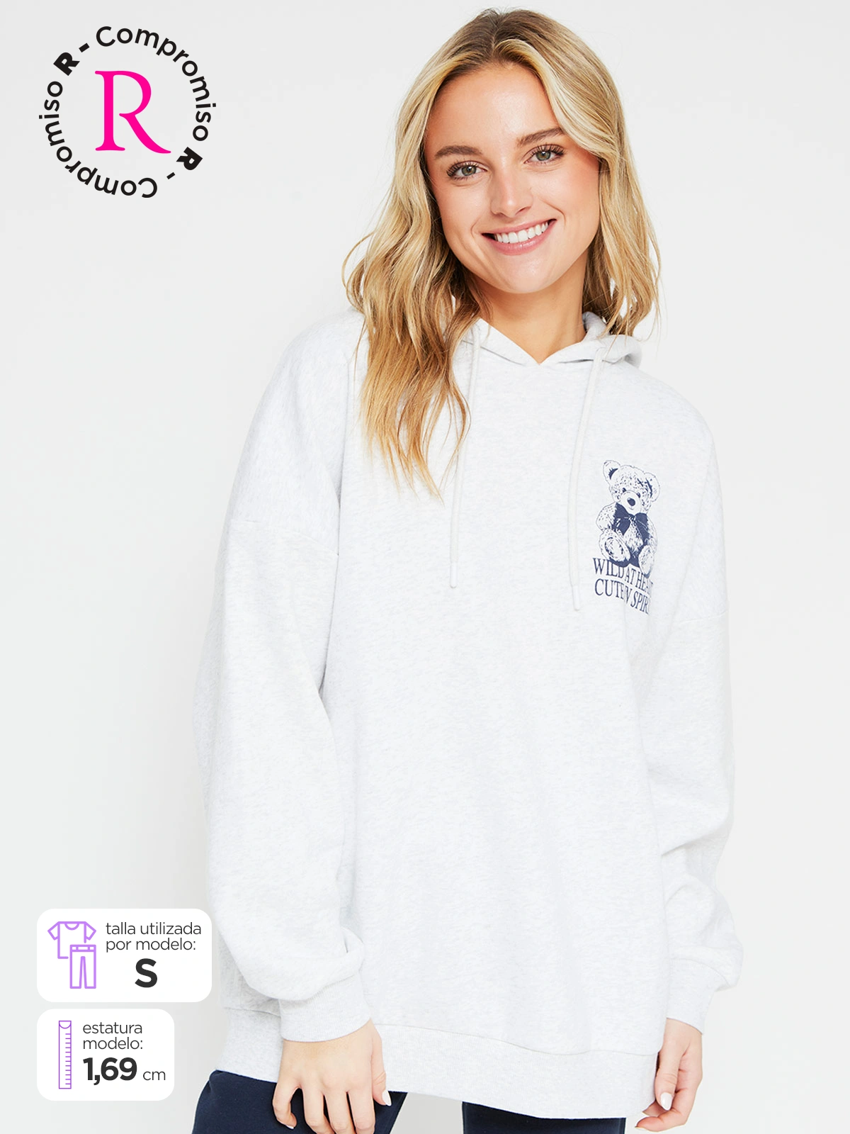 POLERA MANGA LARGA ALGODÓN MUJER INDEX CUTE - 1