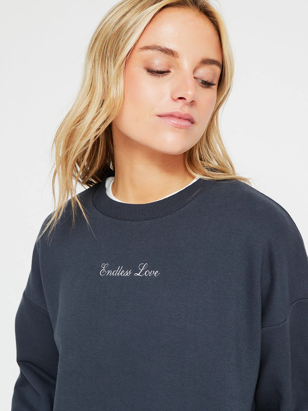 POLERA MANGA LARGA ALGODÓN MUJER INDEX BORDA - 4