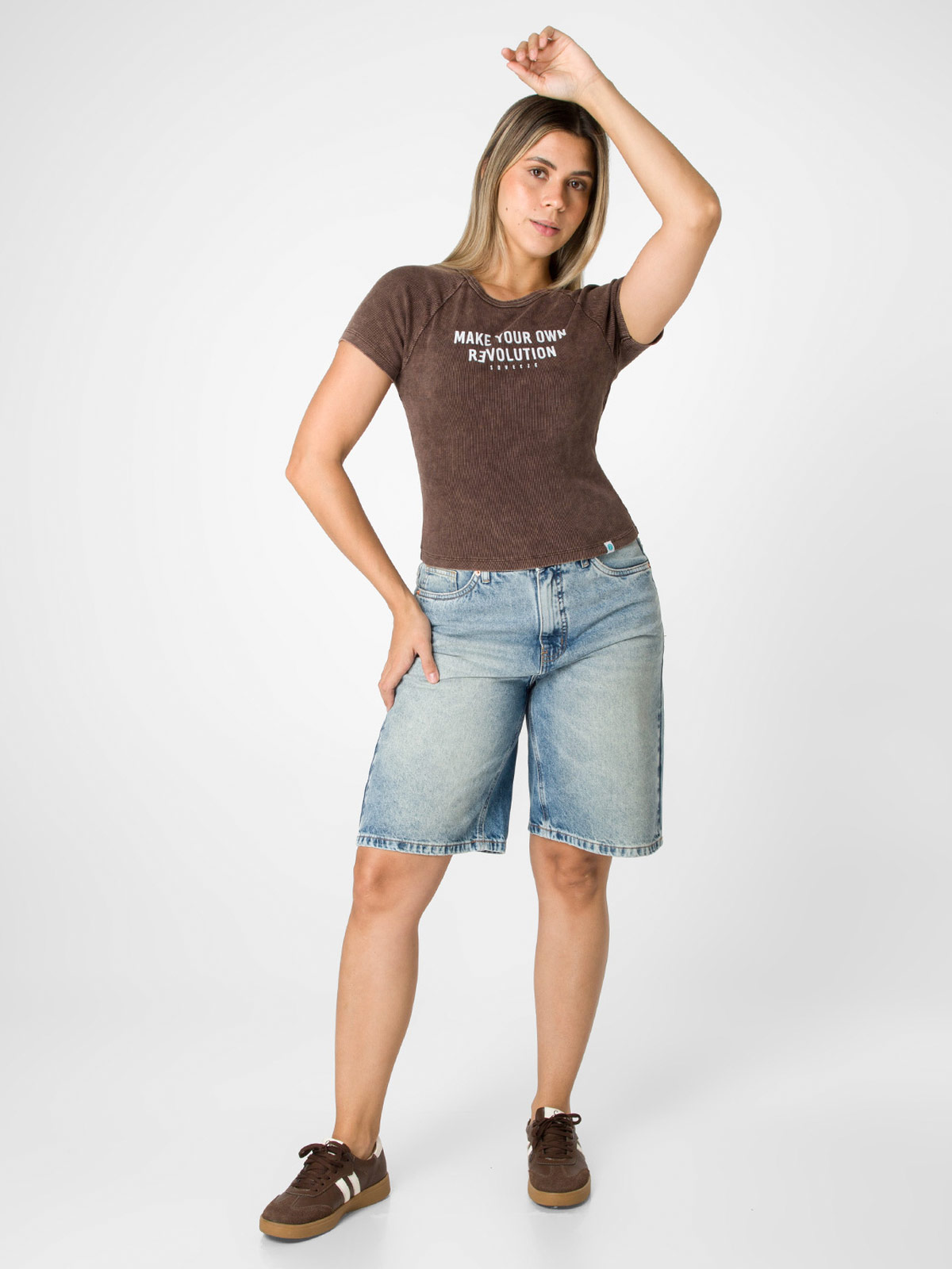 POLO MANGA CORTA RIB MUJER SQUEEZE MAGNIE - 1