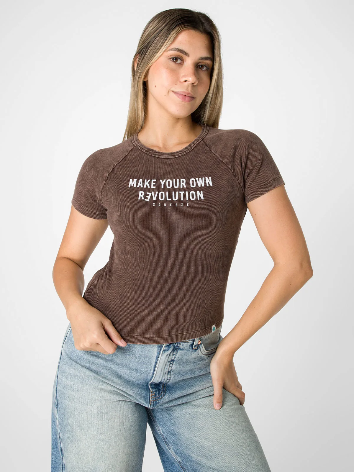 POLO MANGA CORTA RIB MUJER SQUEEZE MAGNIE - 2