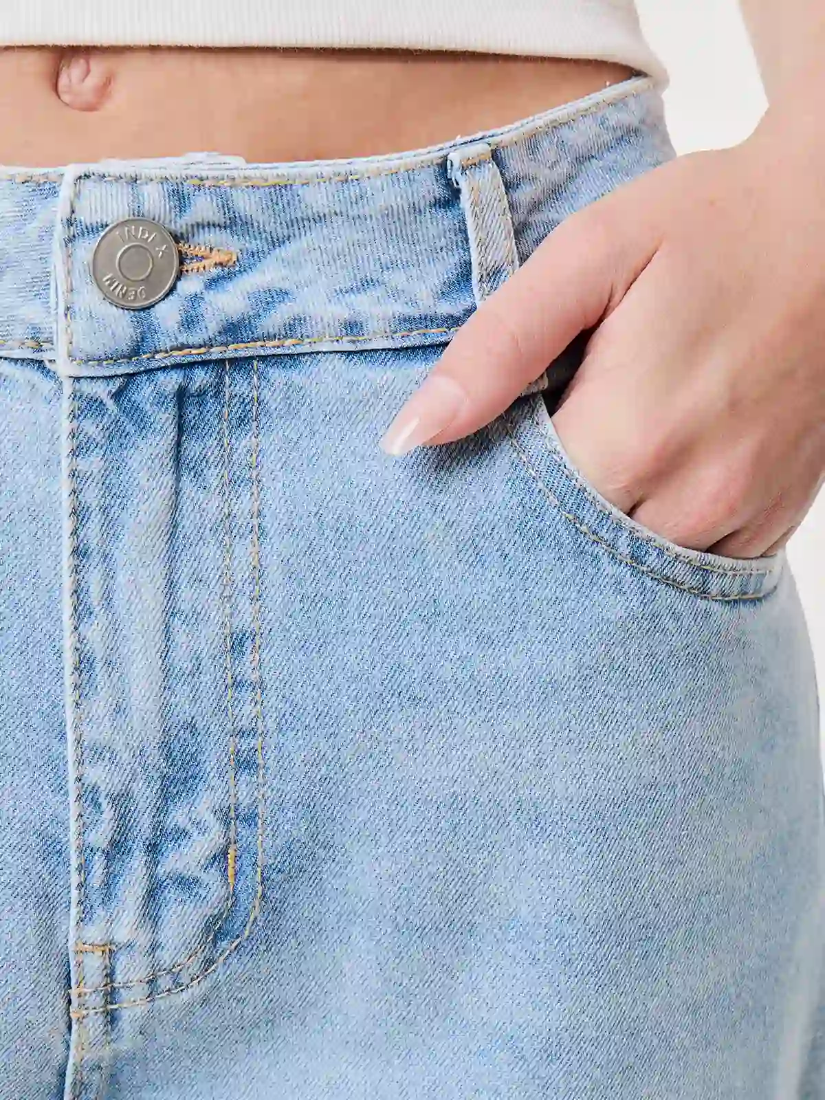 JEANS WIDE LEG MUJER INDEX - 4