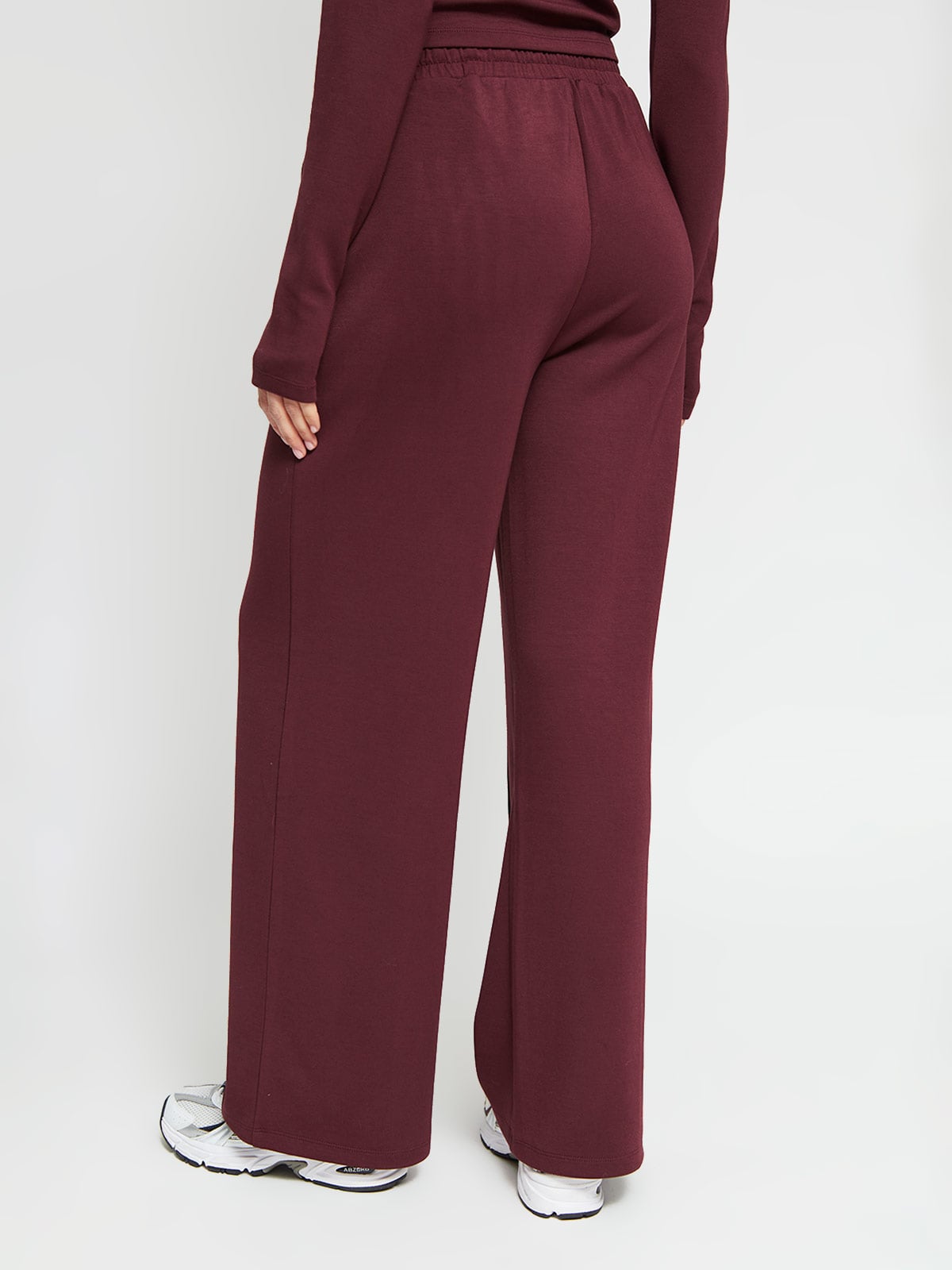 PANTALÓN DE BUZO WIDE LEG MUJER INDEX - 3