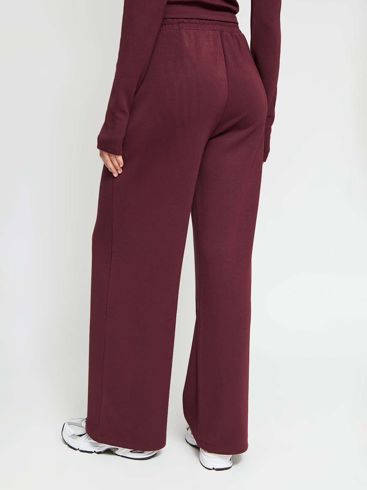 PANTALÓN DE BUZO WIDE LEG MUJER INDEX - 3