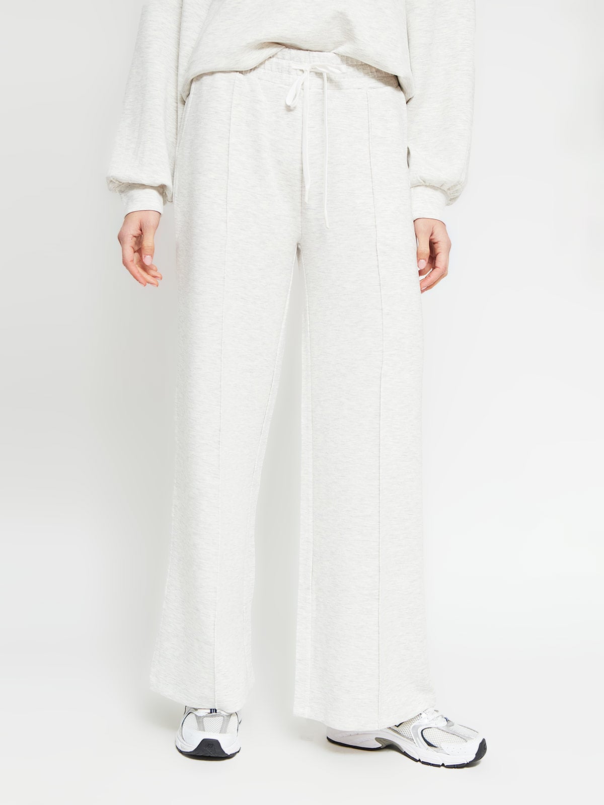 PANTALÓN DE BUZO WIDE LEG MUJER INDEX - 2