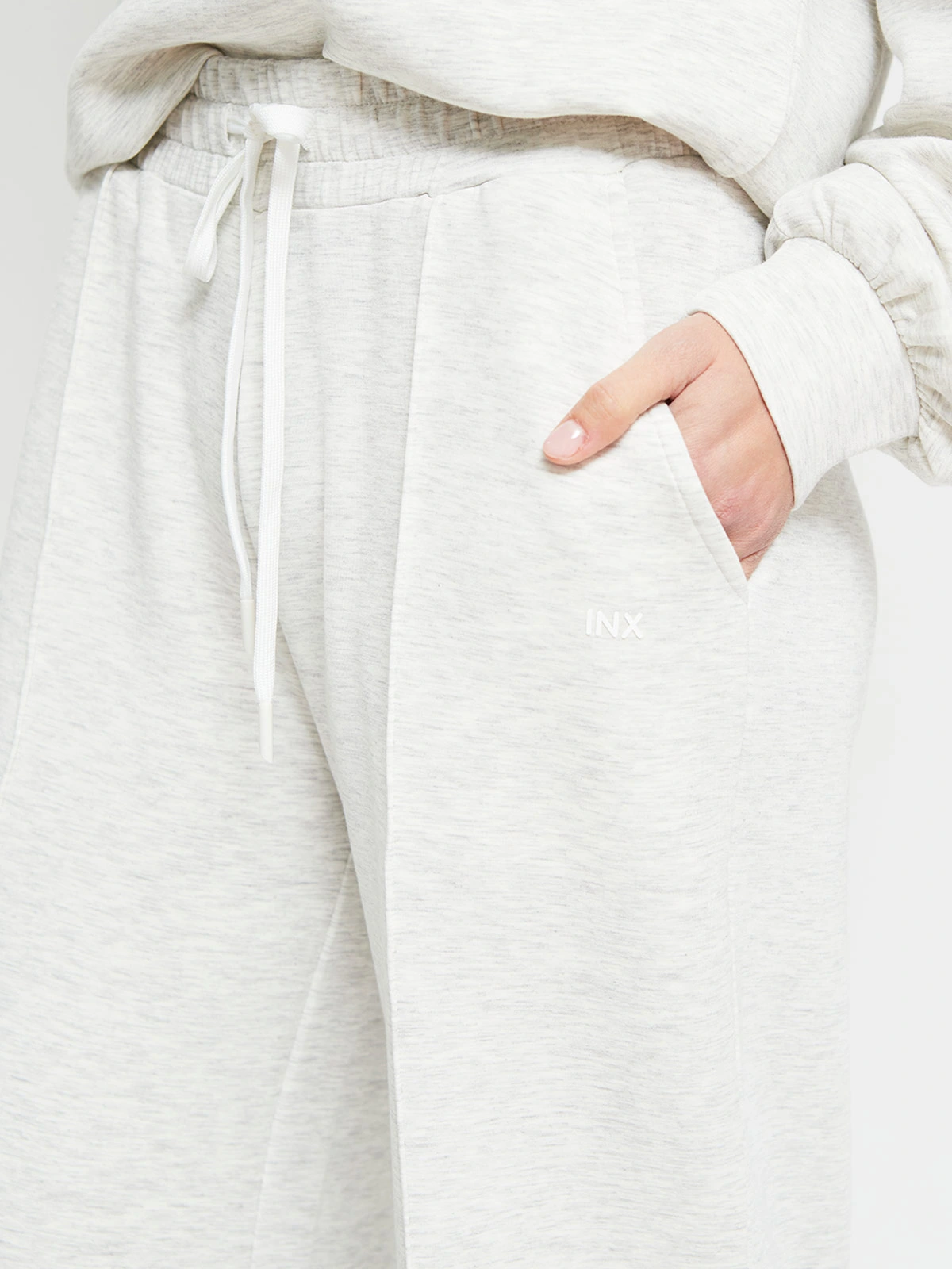 PANTALÓN DE BUZO WIDE LEG MUJER INDEX - 4