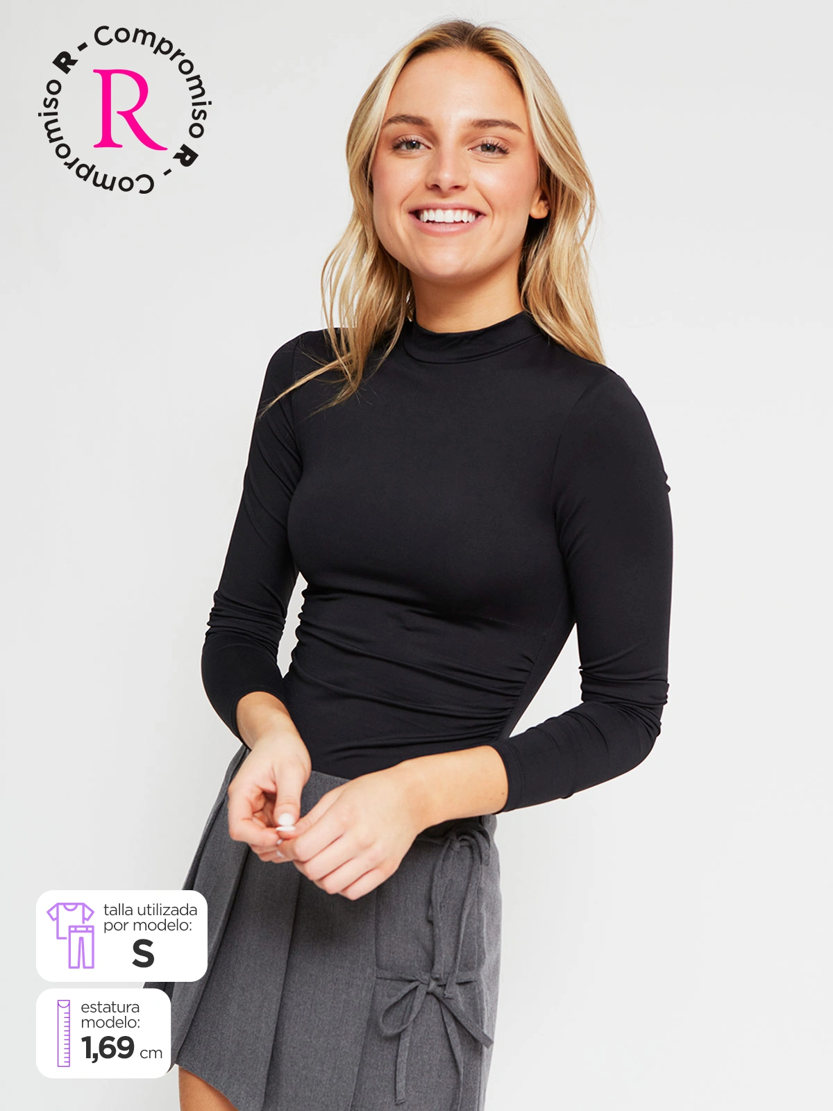 POLO MANGA LARGA MUJER INDEX - 1