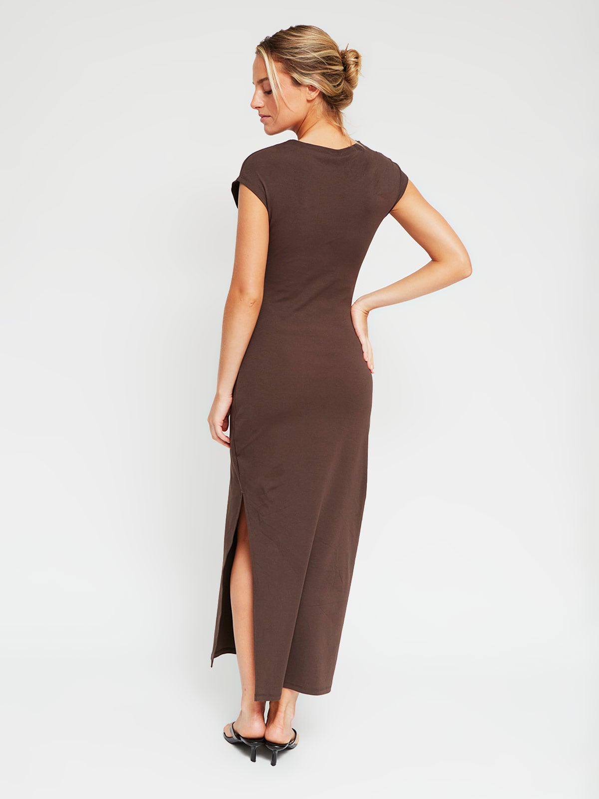 VESTIDO LARGO ALGODÓN MUJER INDEX - 3